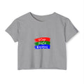 Stop Hate Racism Crop Top — Women's Activist Festival Tee