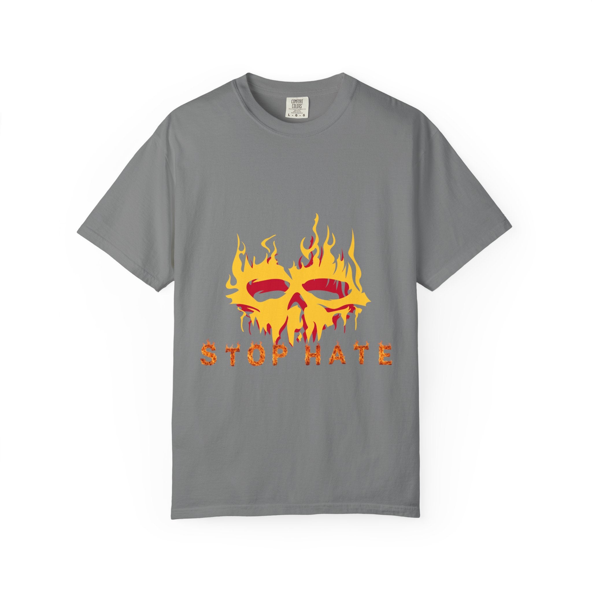 Stop Hate Flame Mask T-Shirt