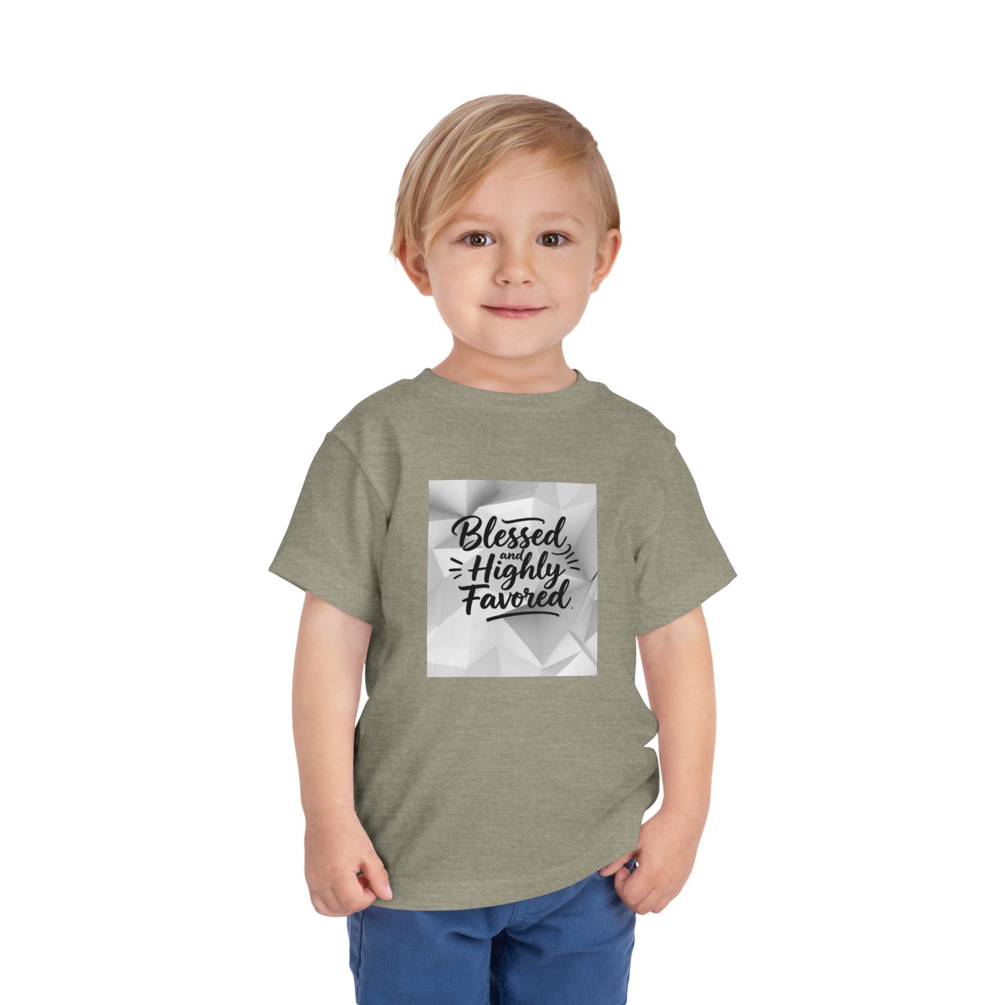 Blessed and Highly Favored Toddler Tee