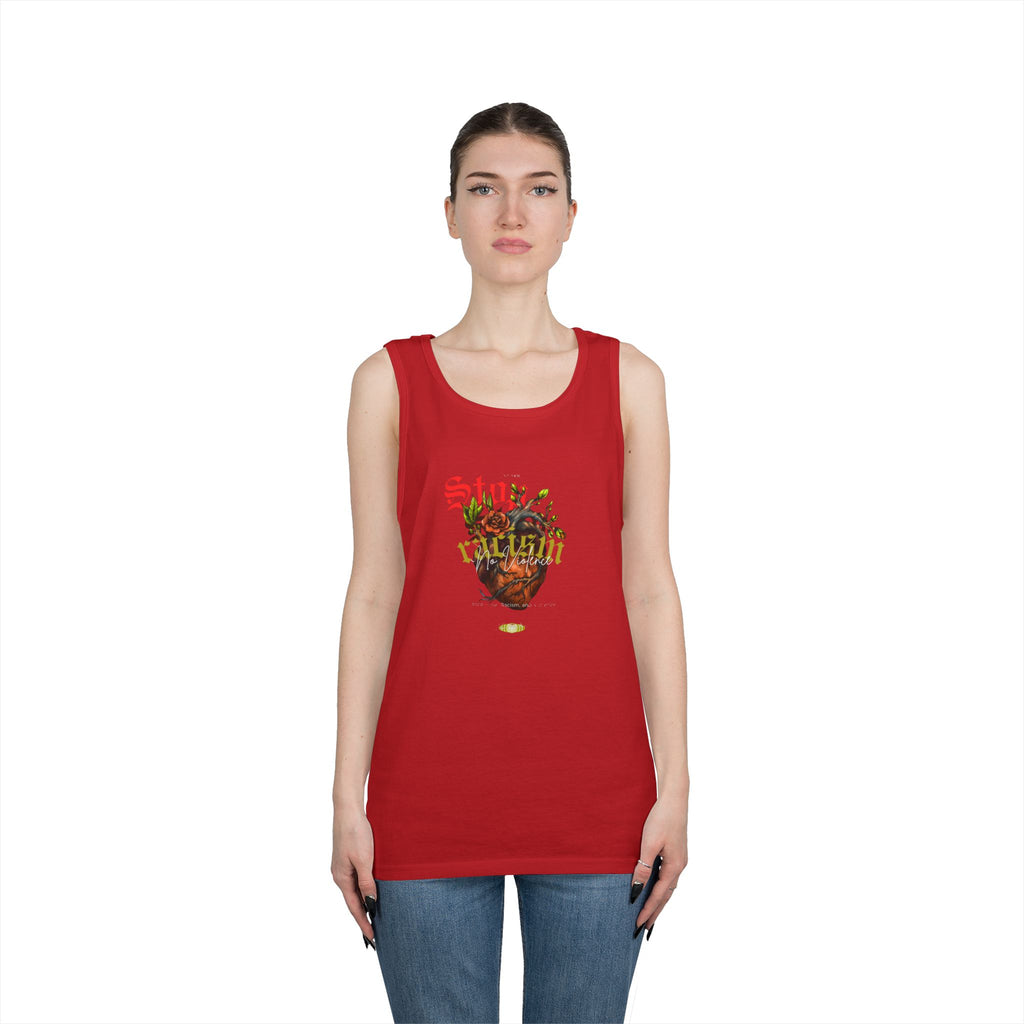 Sunlight Heart Graphic Tank Top