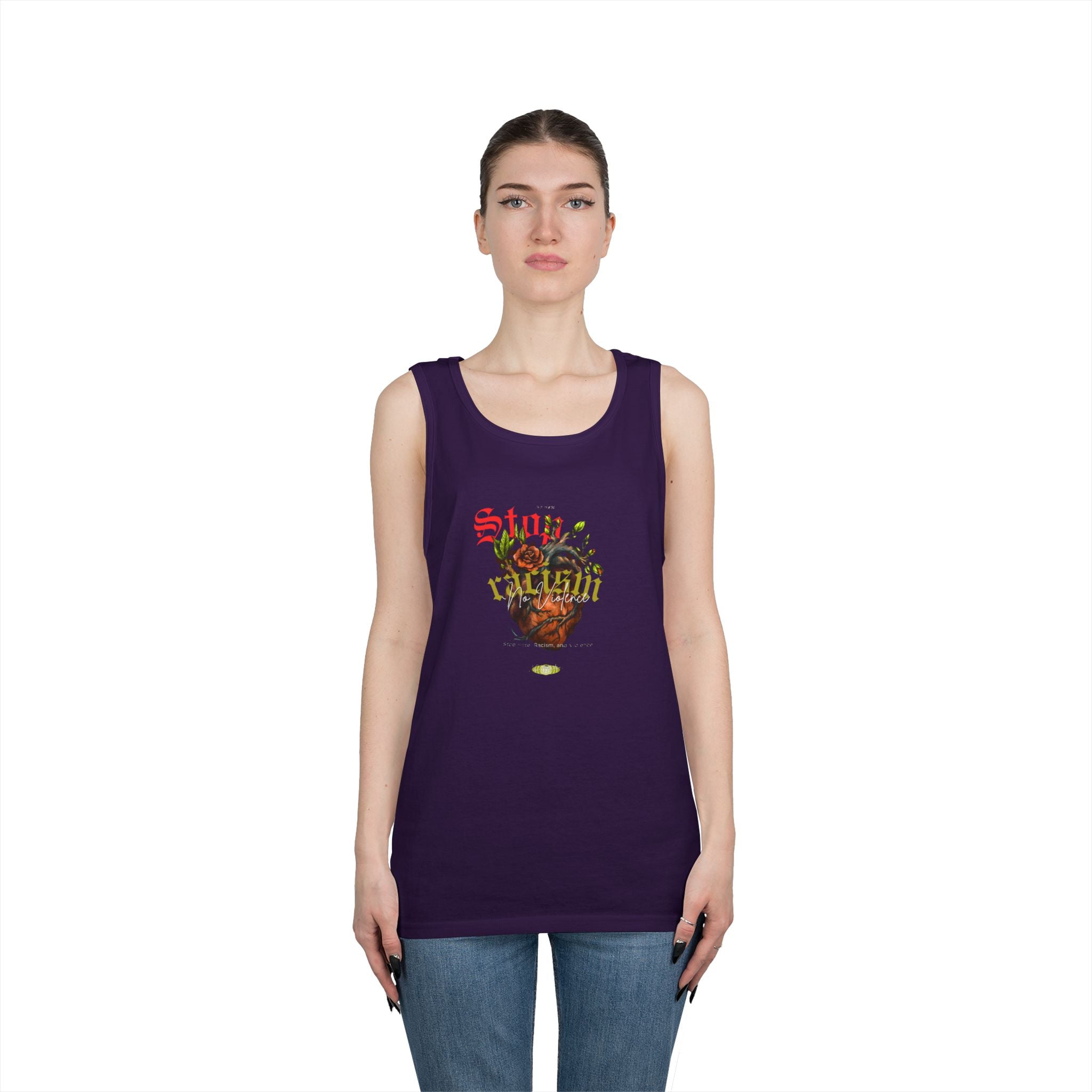 Sunlight Heart Graphic Tank Top