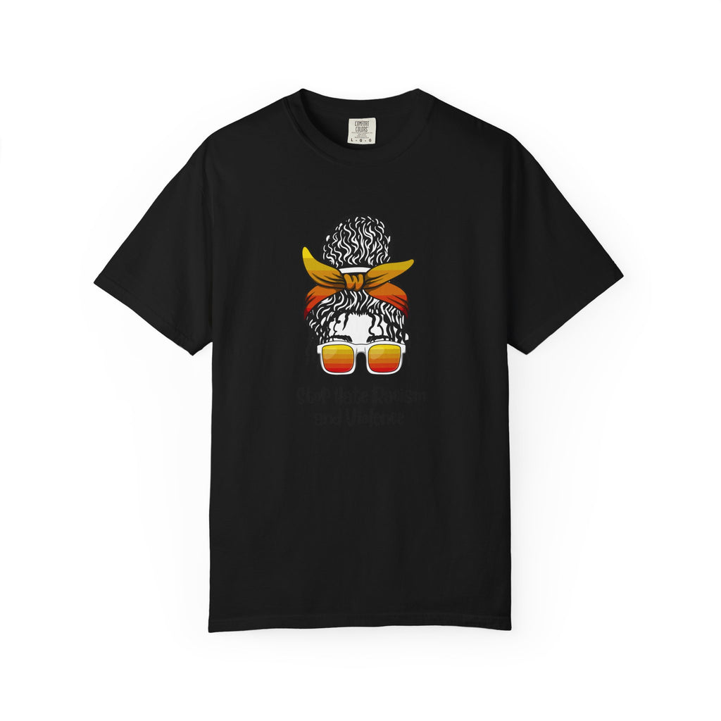 Stop Hate Racism and Violence T-Shirt — Empowering Anti-Racism Graphic Tee