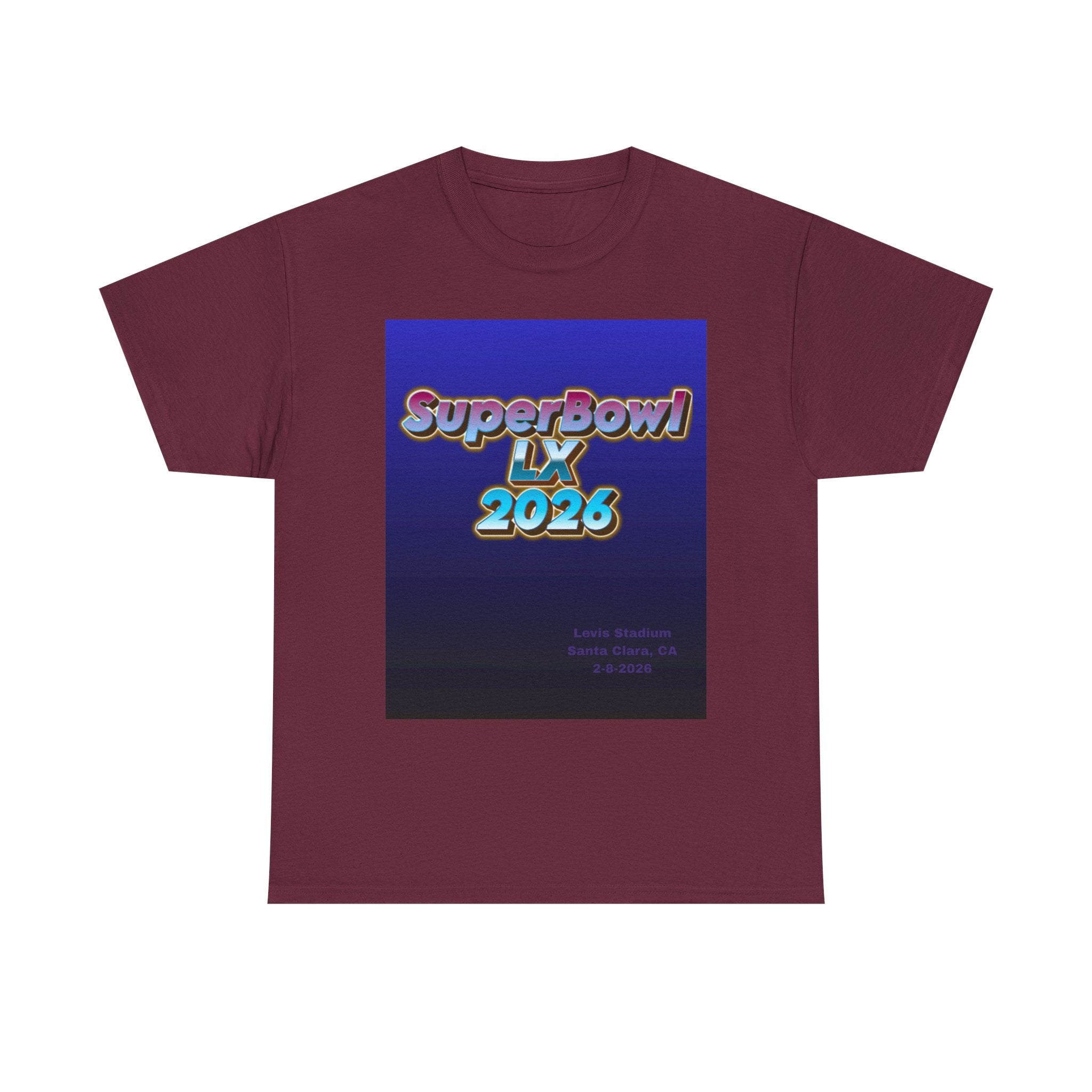 SuperBowl LX 2026 Retro Tee — Football Championship Event Shirt