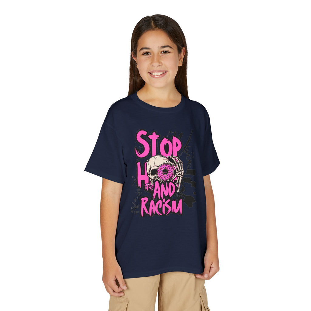 Stop Hate and Racism Youth T-Shirt
