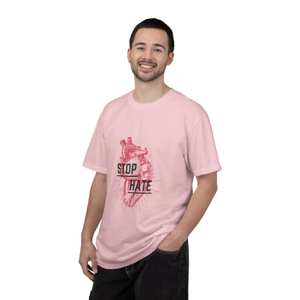 Stop Hate Heart T-Shirt — Anti-Hate Graphic Tee
