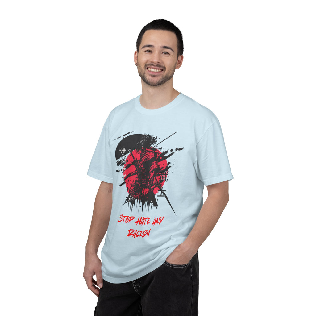 Stop Hate and Racism Graphic T-Shirt