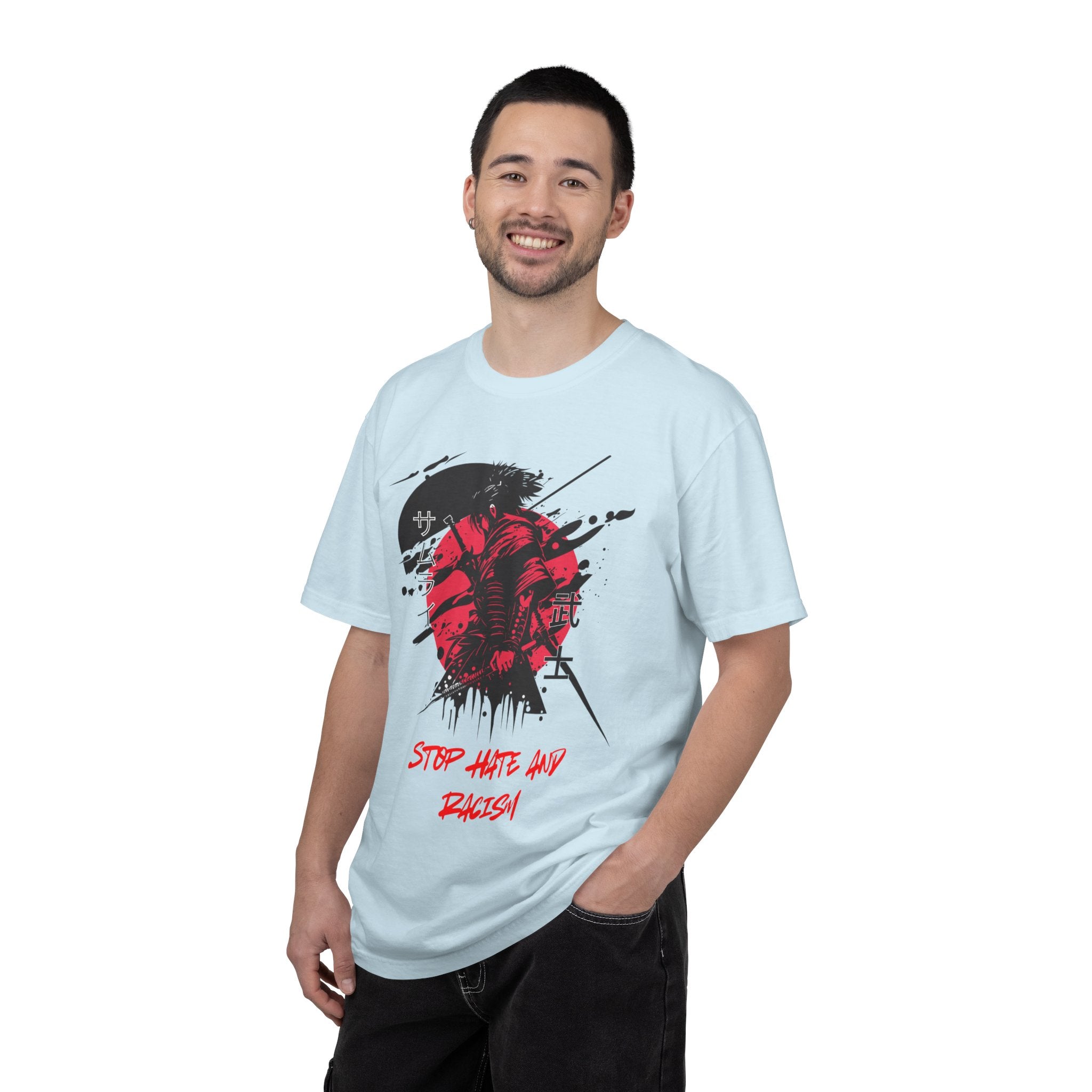 Stop Hate and Racism Graphic T-Shirt