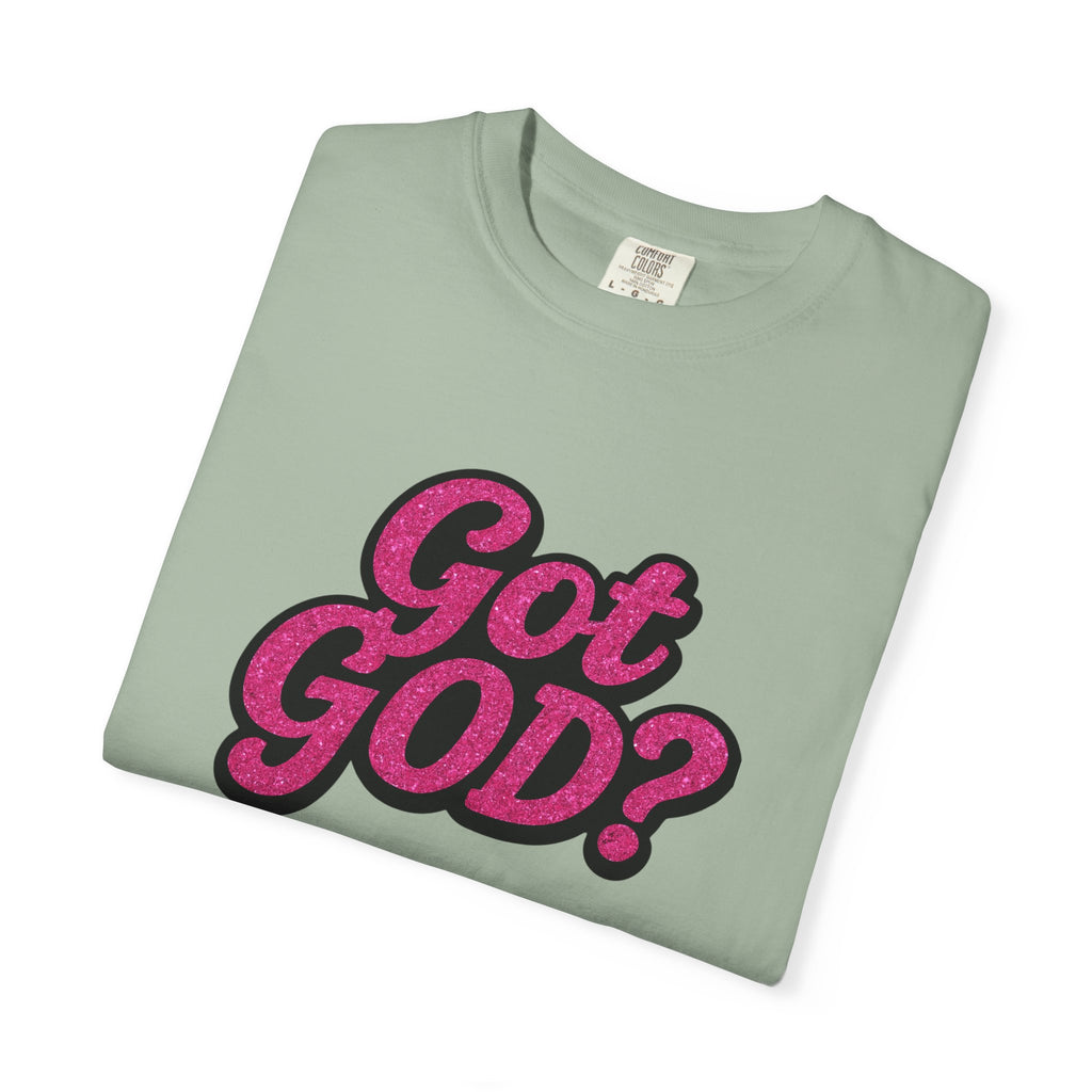 Got God? T-Shirt — Retro Bubble Letter Faith Tee