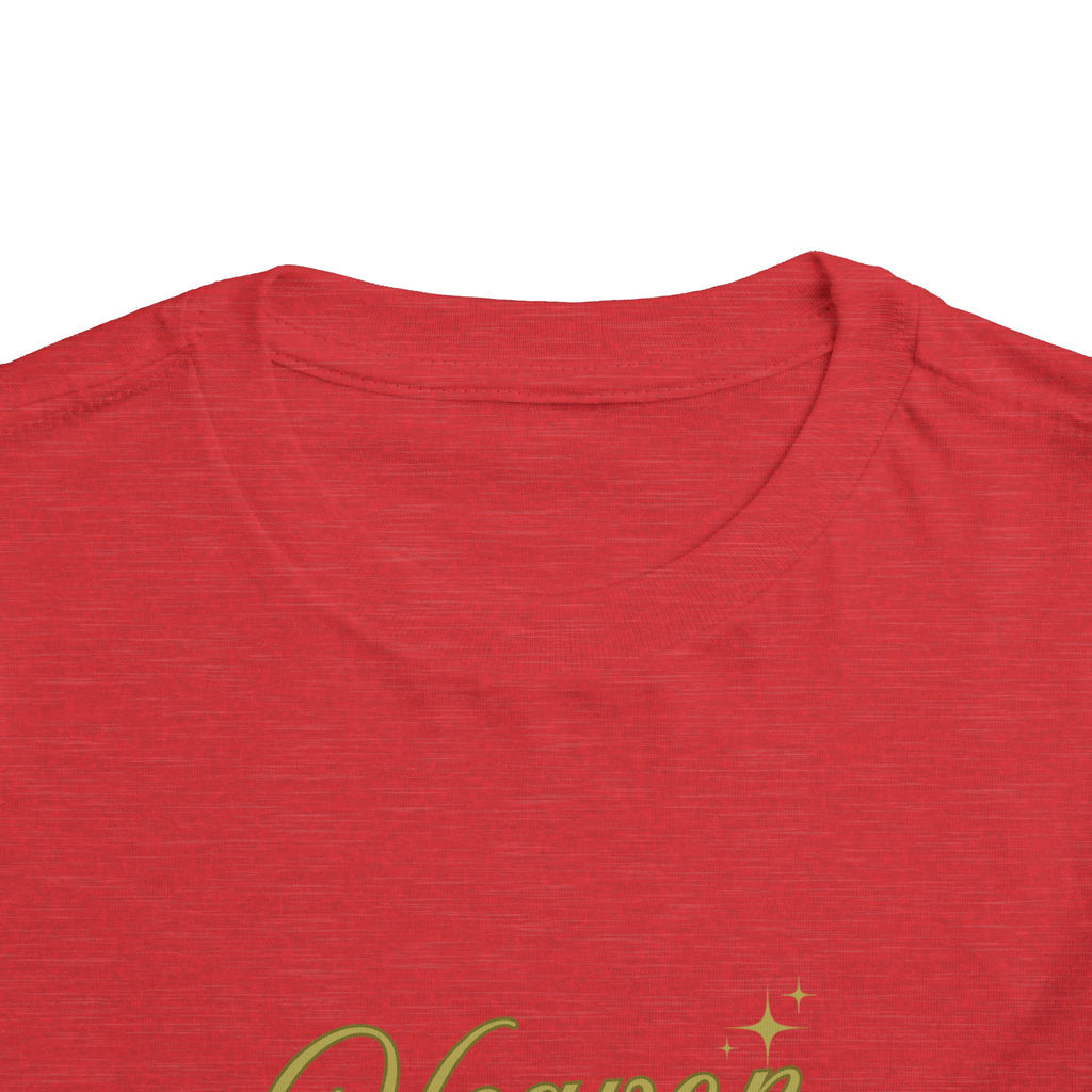 Heaven Sent Toddler Tee — Gold Script Baby Shirt