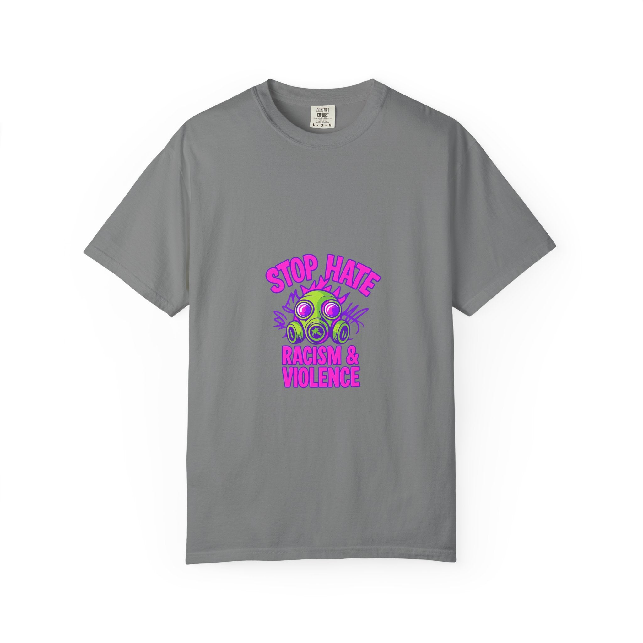 Stop Hate Racing & Violence T-Shirt — Anti-Hate Graphic Tee