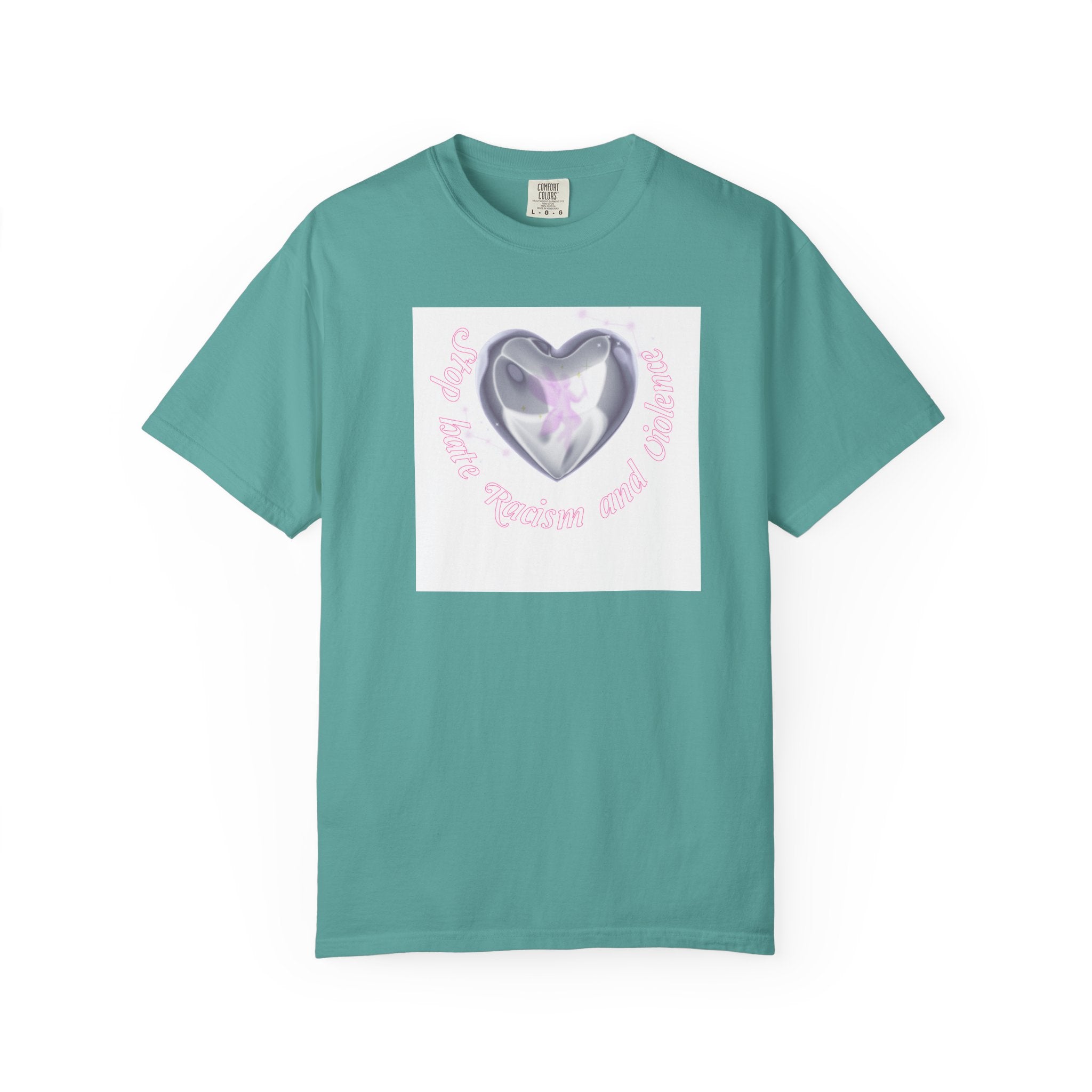 Heart Butterfly Tee — "Love, Hope, Passion and Patience" Graphic T-Shirt