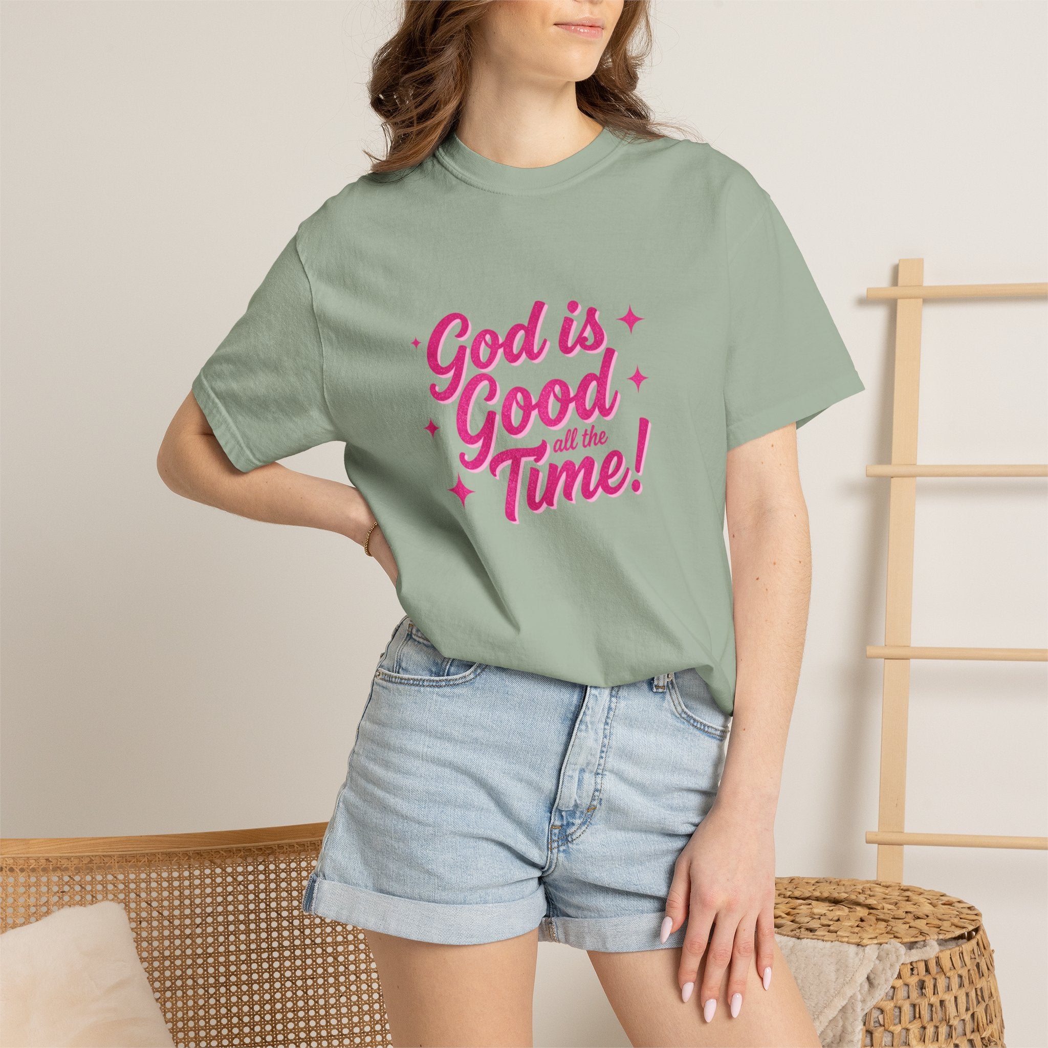 God Is Good All the Time T-Shirt — Christian Faith Tee