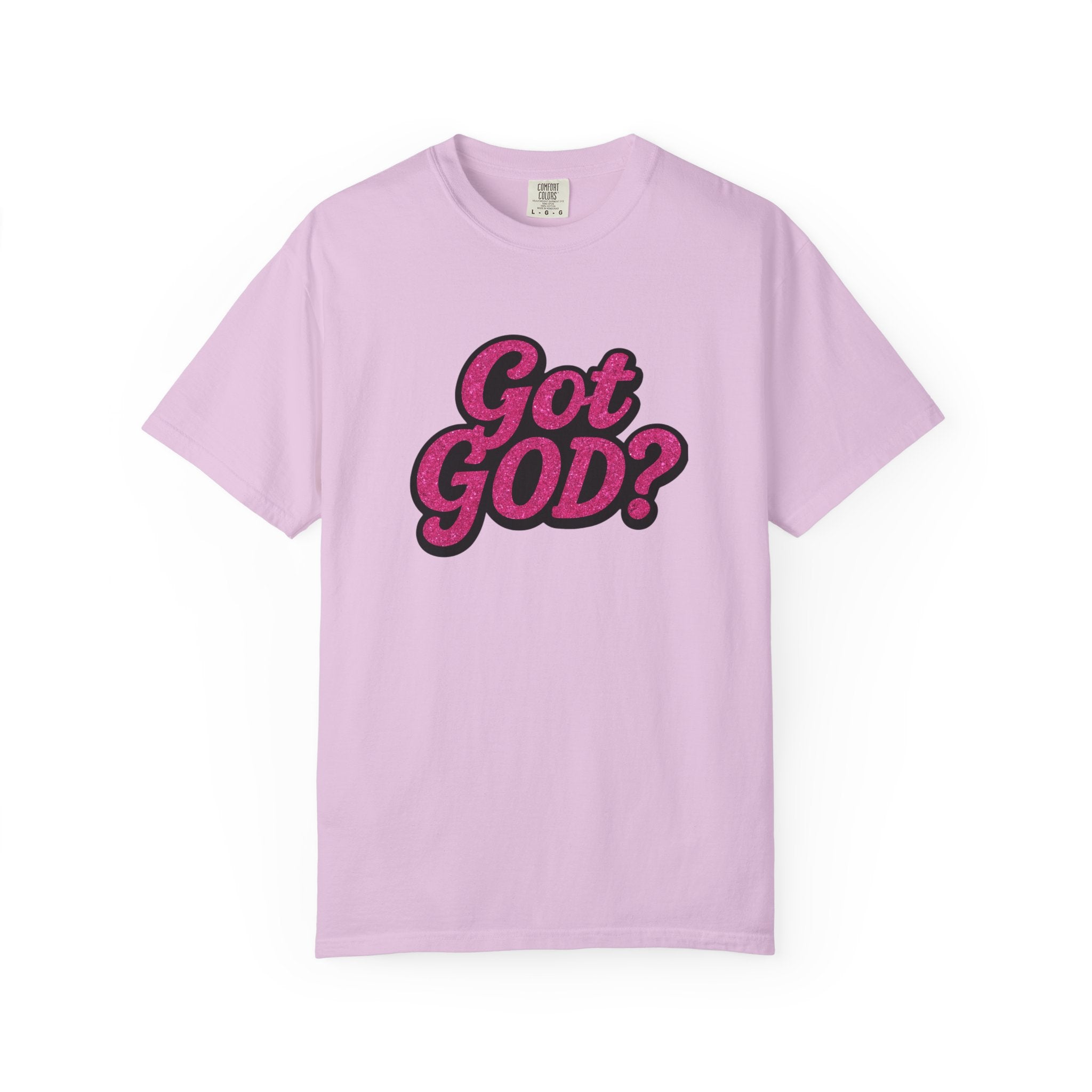 Got God? T-Shirt — Retro Bubble Letter Faith Tee
