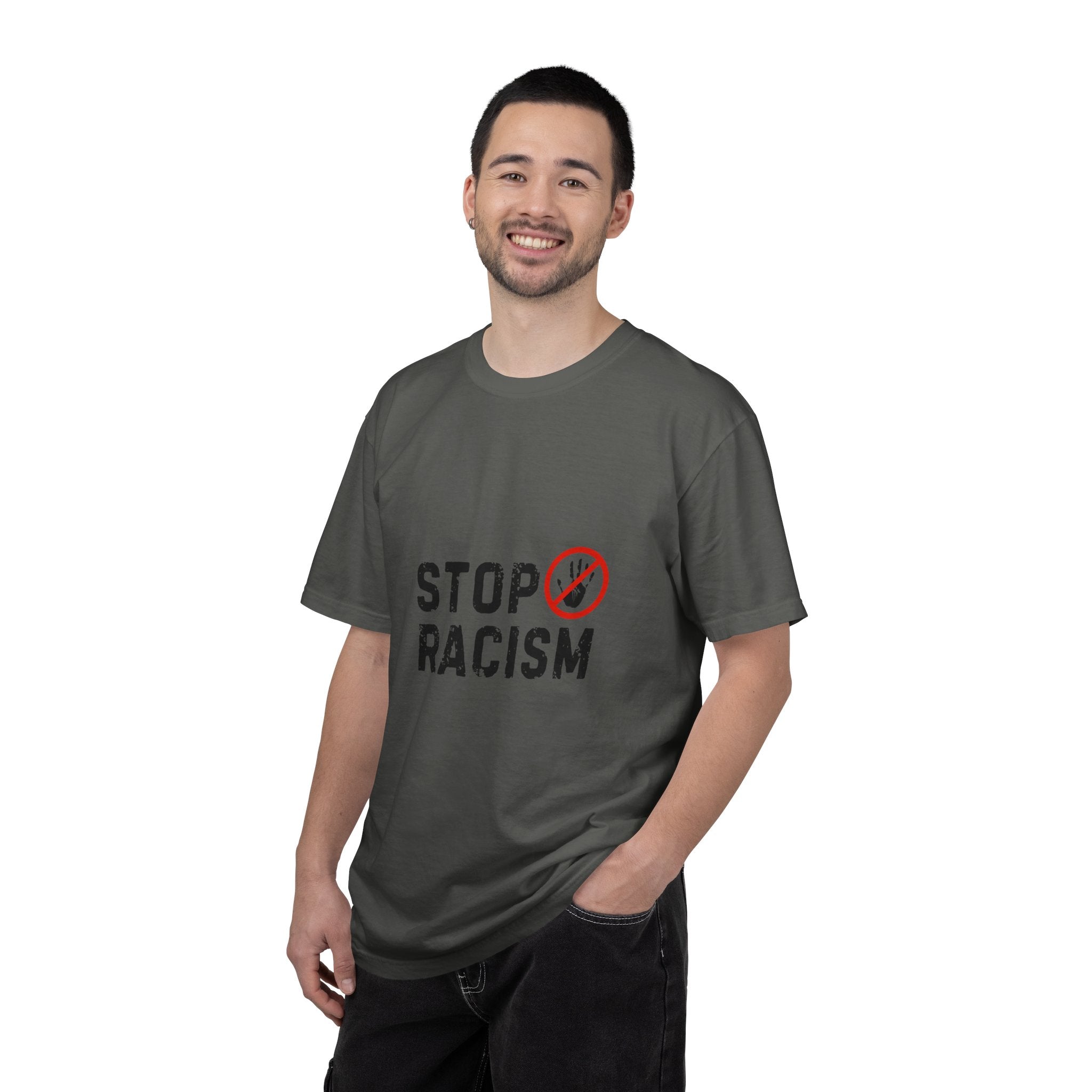 Stop Racism T-Shirt — Anti-Racism Statement Tee