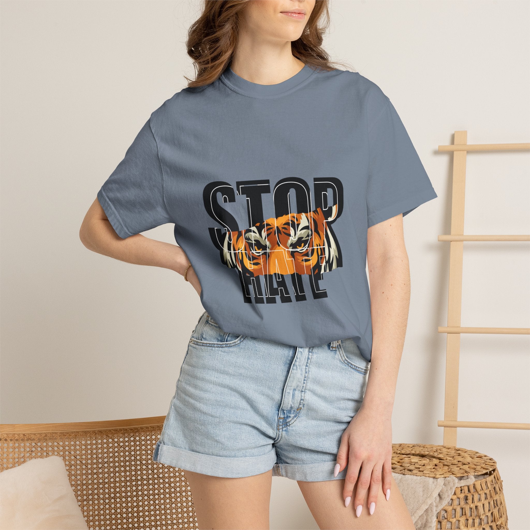 Stop Hate Tiger T-Shirt