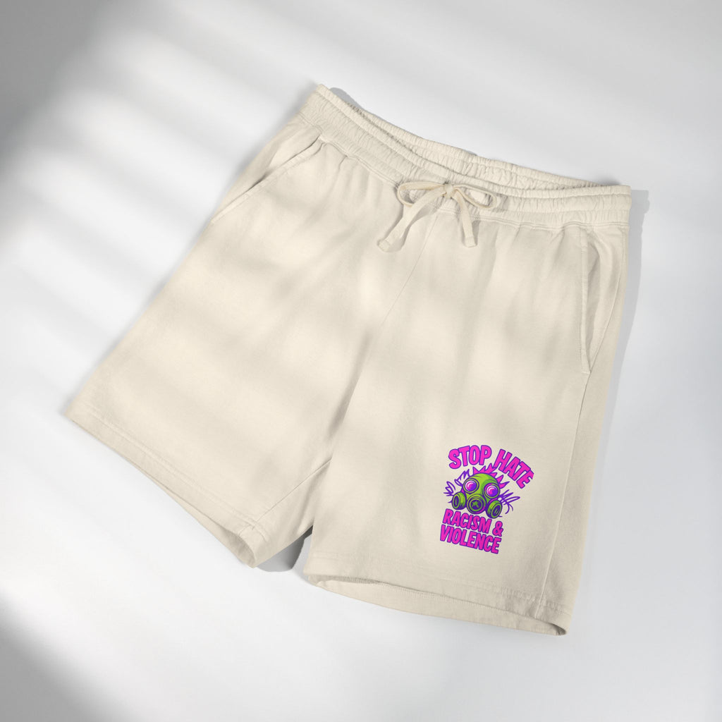 Lightweight Fleece Sweat Shorts — "Step Back Into Your Era" Retro Graphic