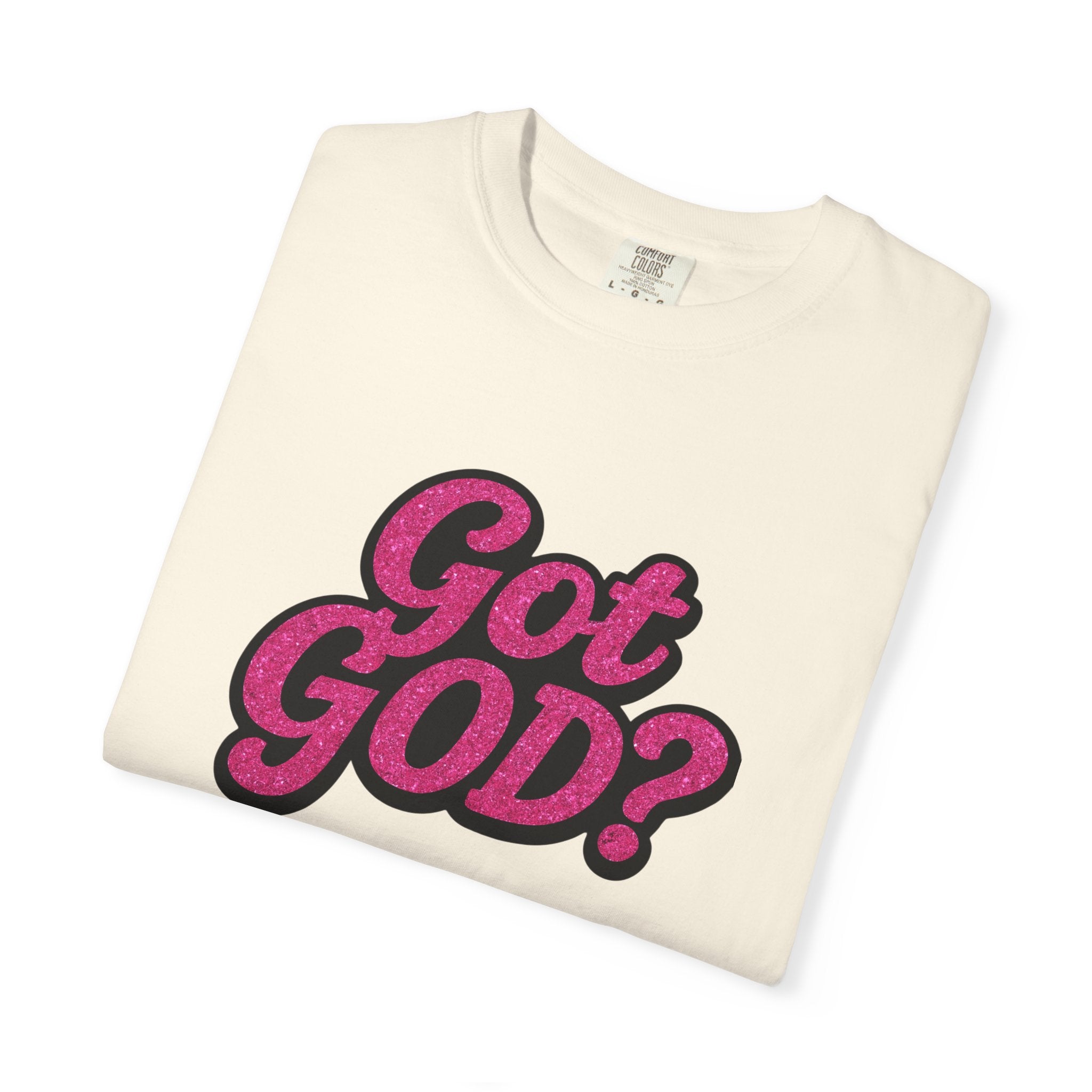 Got God? T-Shirt — Retro Bubble Letter Faith Tee