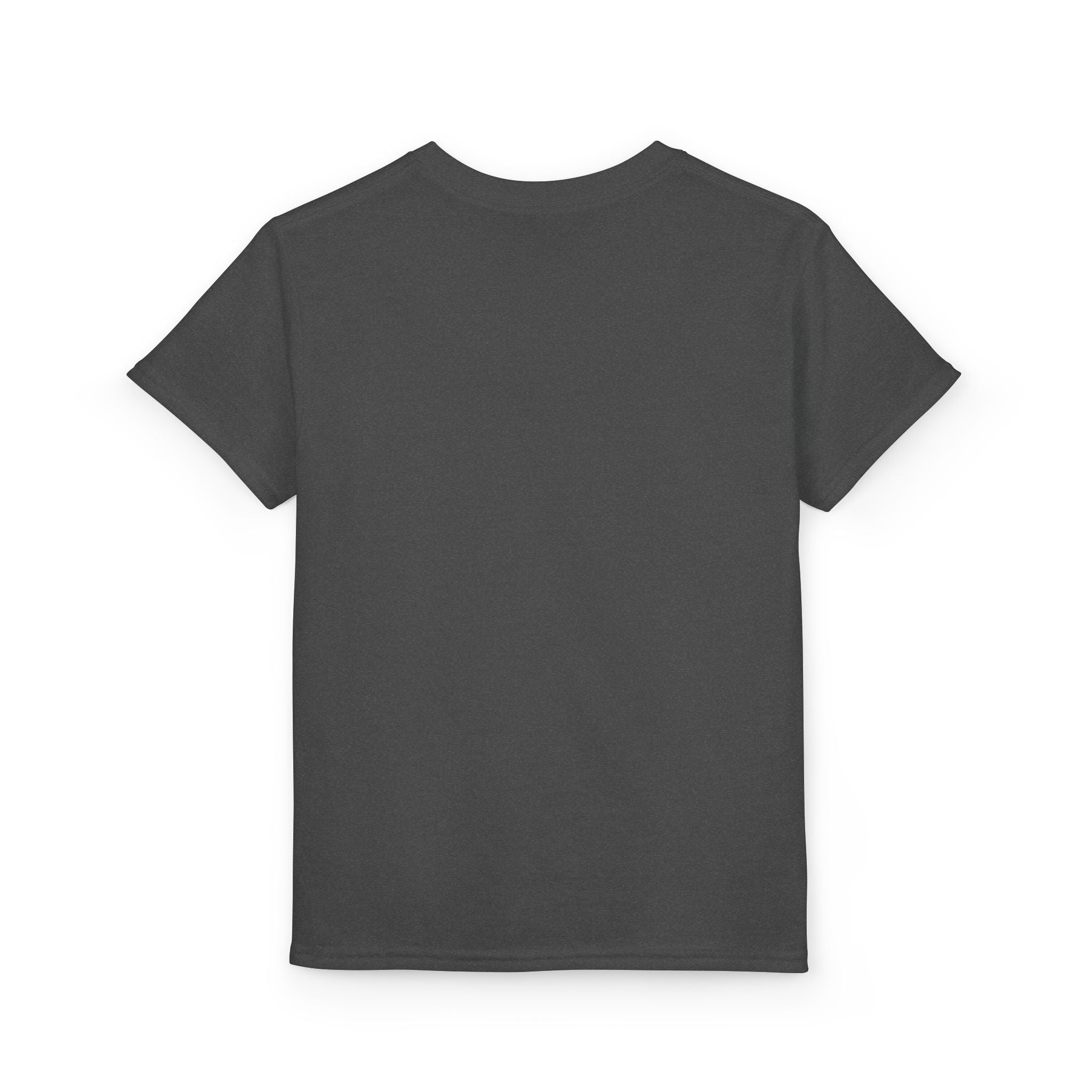 Youth T-Shirt — Cute Pink Gift Box Graphic with "Stop, Realism and Races" Slogan