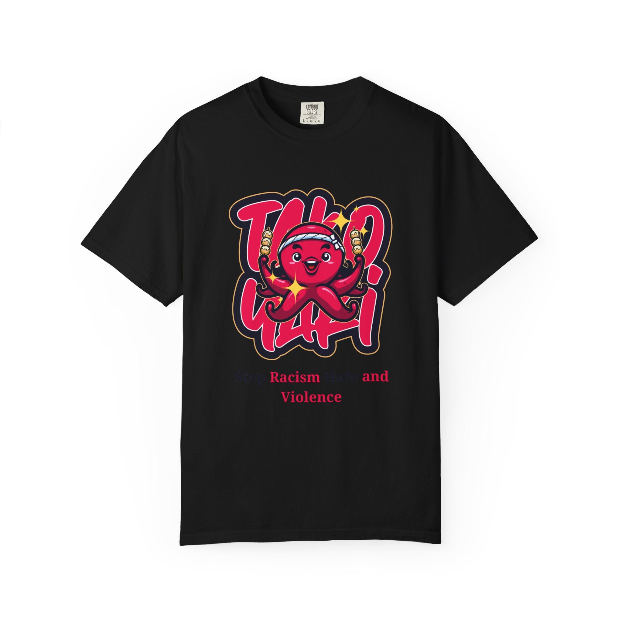 Stop Racism Octopus T-Shirt — Anti-Racism Message Tee