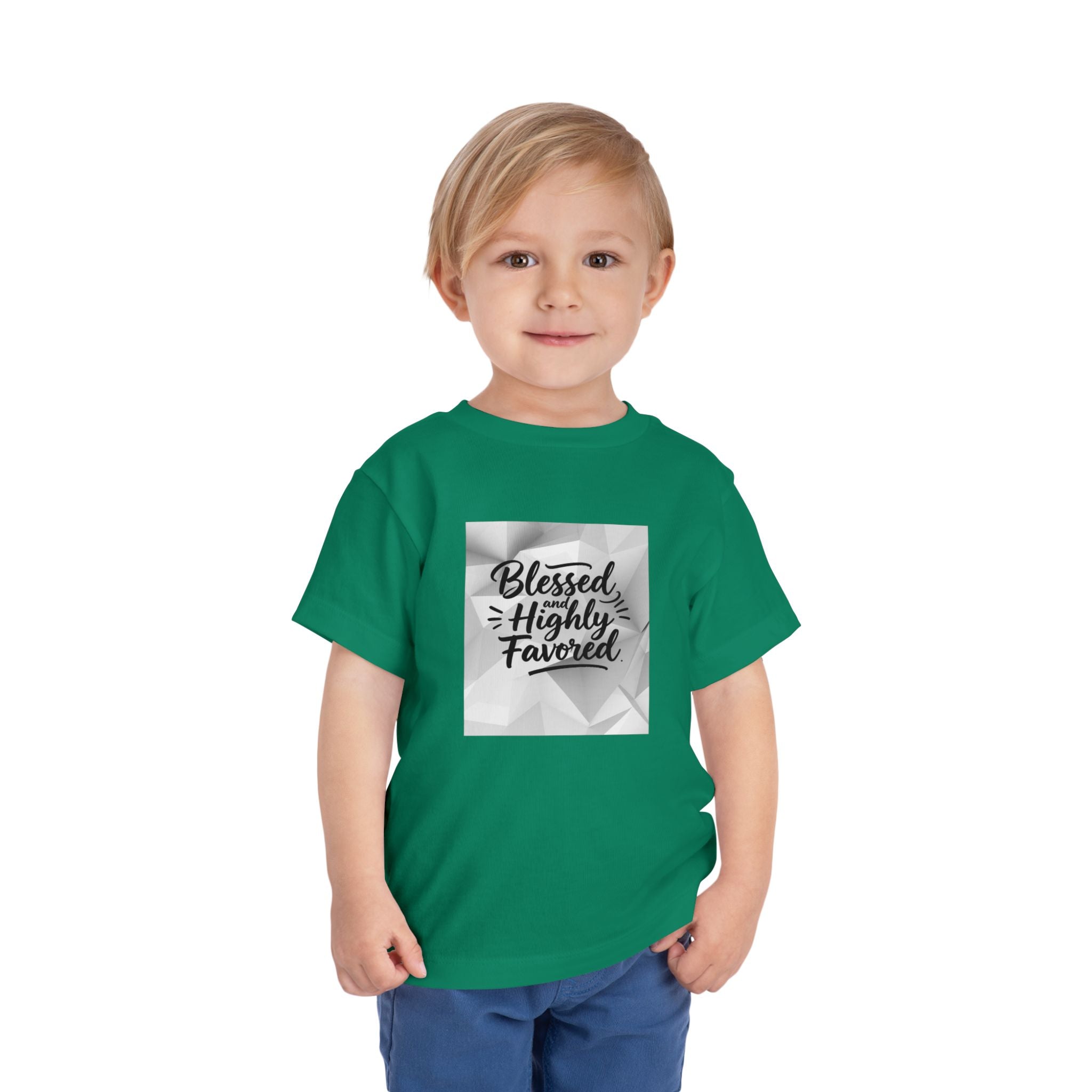 Blessed and Highly Favored Toddler Tee
