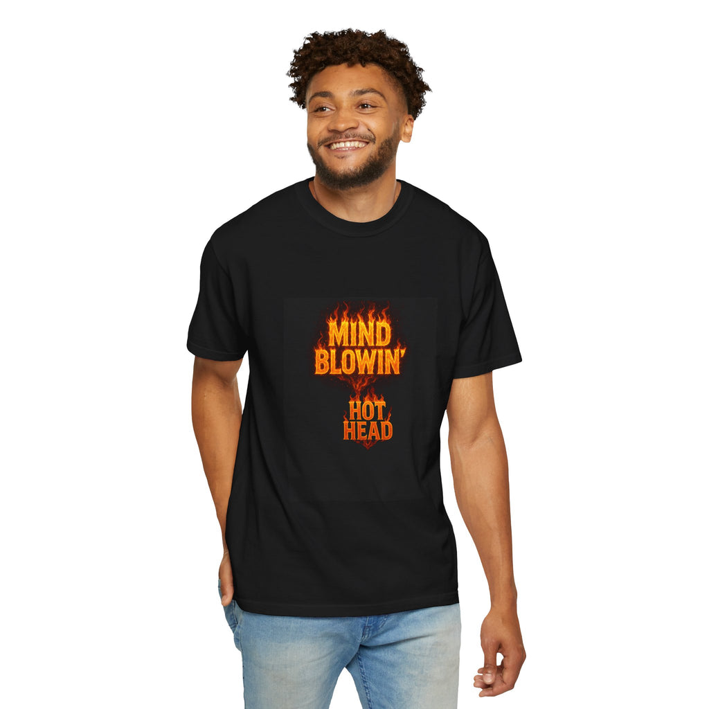 Mind Blowin' Hot Head T-Shirt — Fiery Graphic Tee