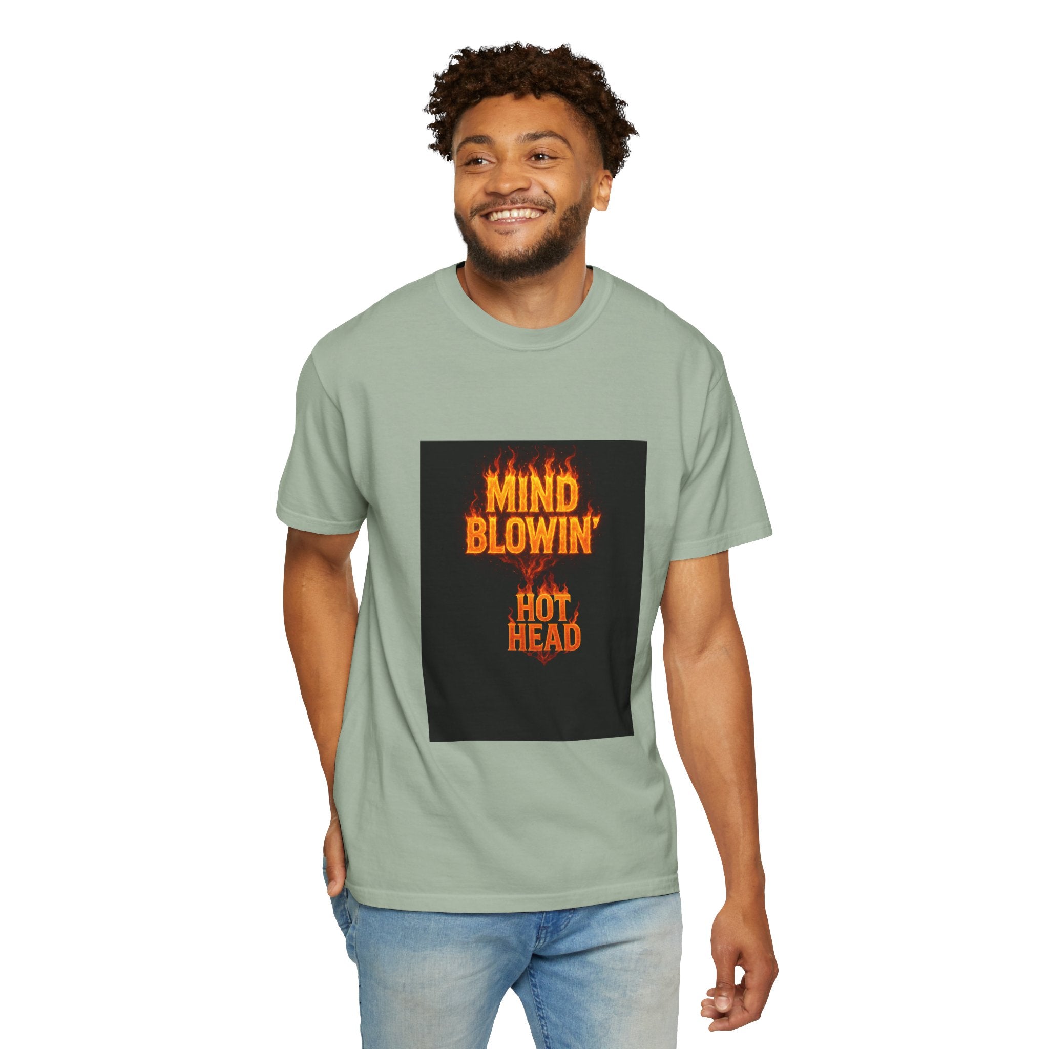 Mind Blowin' Hot Head T-Shirt — Fiery Graphic Tee