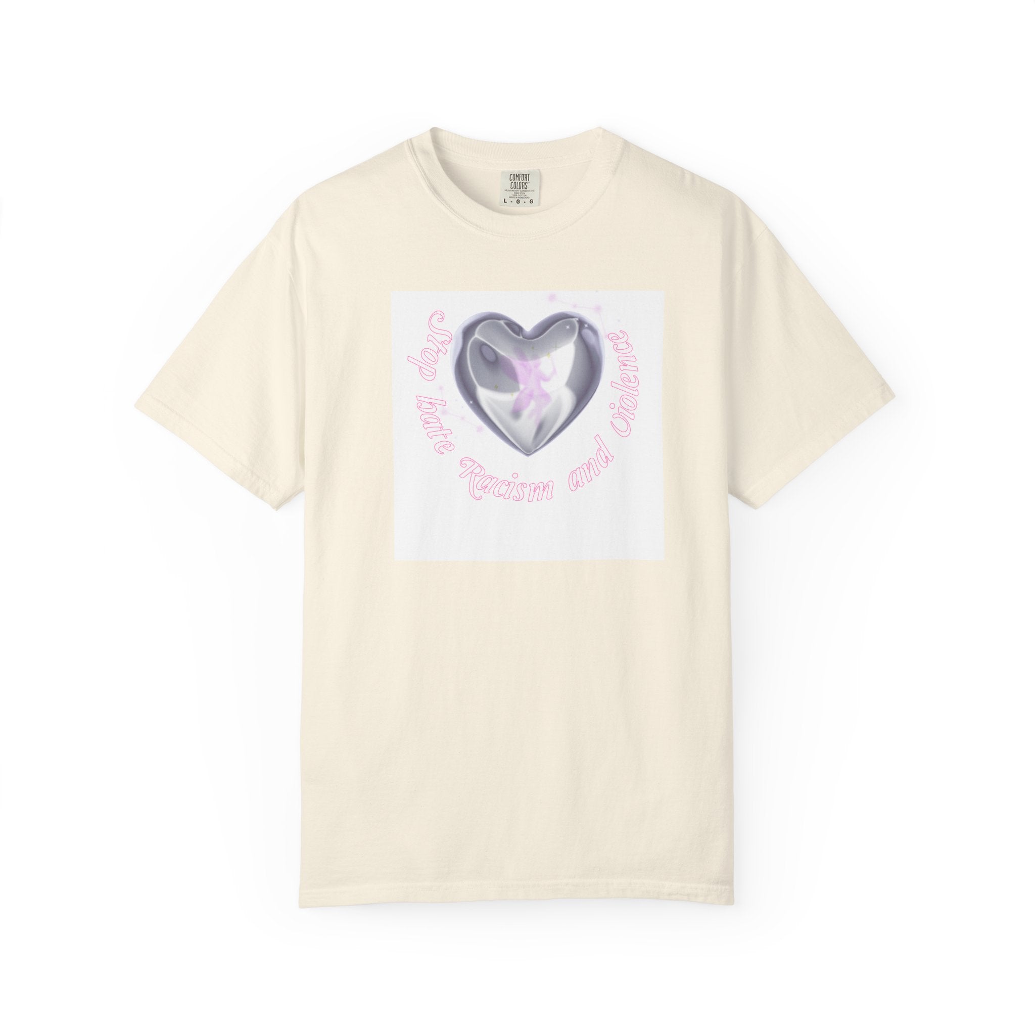 Heart Butterfly Tee — "Love, Hope, Passion and Patience" Graphic T-Shirt