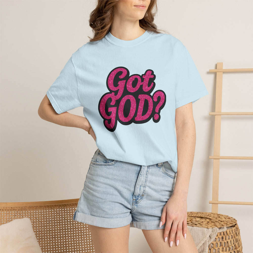 Got GOD? Graphic T-Shirt — Retro Script Faith Tee
