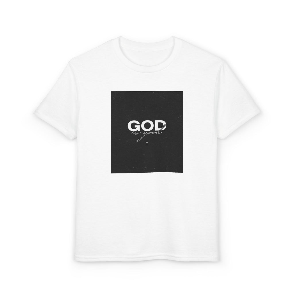 Youth T-Shirt — "GOD" Script Logo Graphic Tee