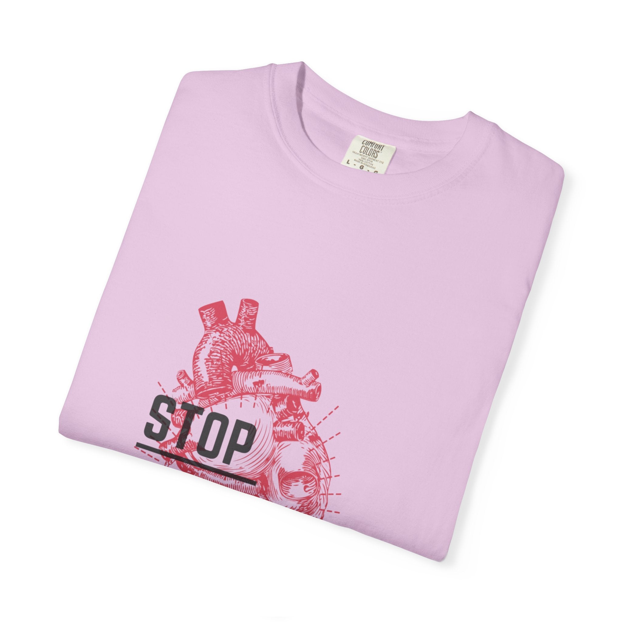 Stop Hate Heart T-Shirt — Anti-Hate Graphic Tee