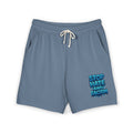 Stop Hate and Racism Fleece Sweat Shorts — Garment-Dyed Lightweight Lounge Shorts
