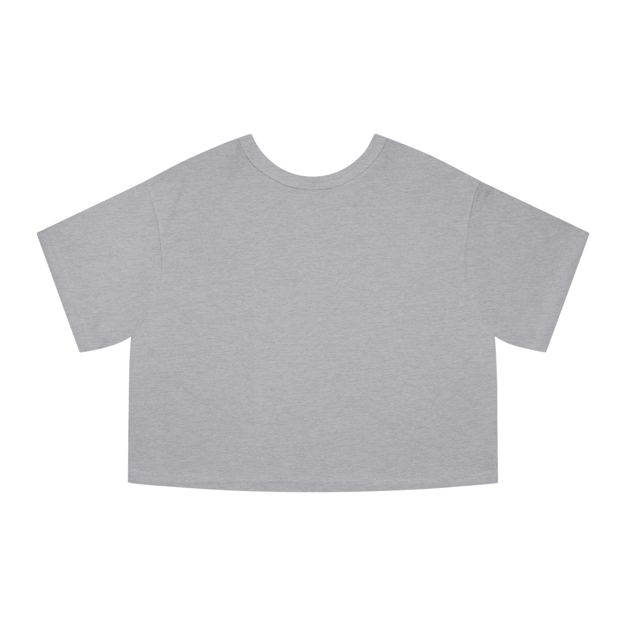Cropped Graphic Tee — Botanical Heart 'Stay Golden' Design