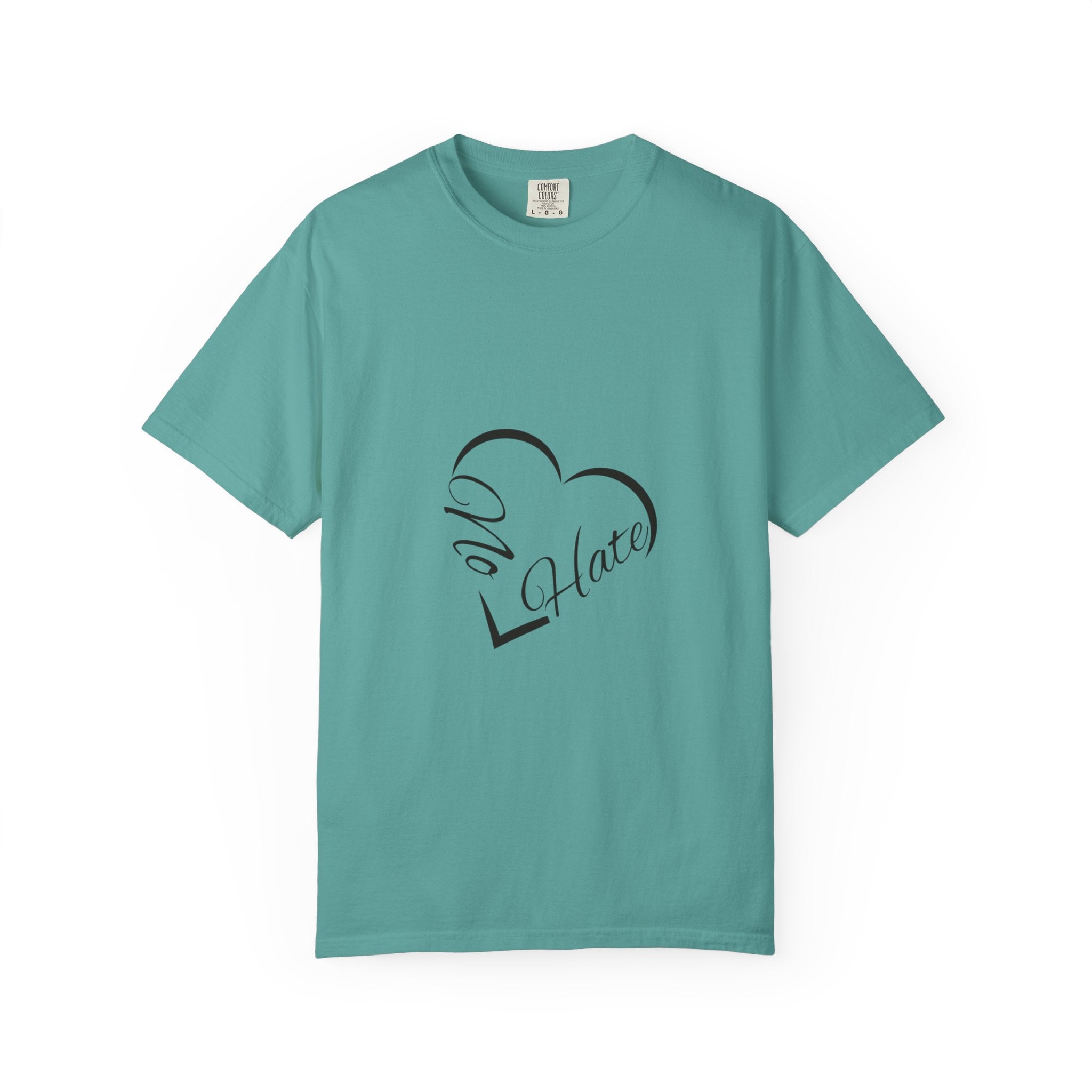 No Hate Heart T-Shirt — Anti-Hate Graphic Tee