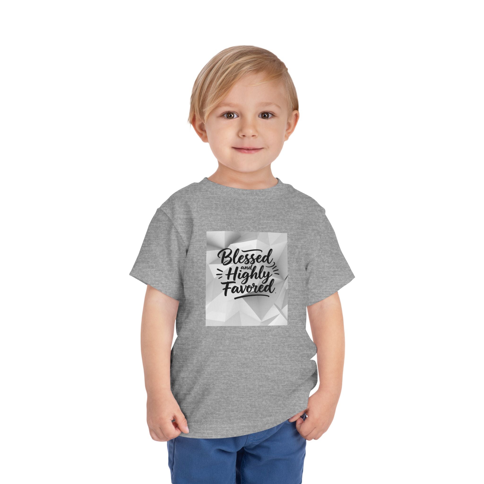 Blessed and Highly Favored Toddler Tee