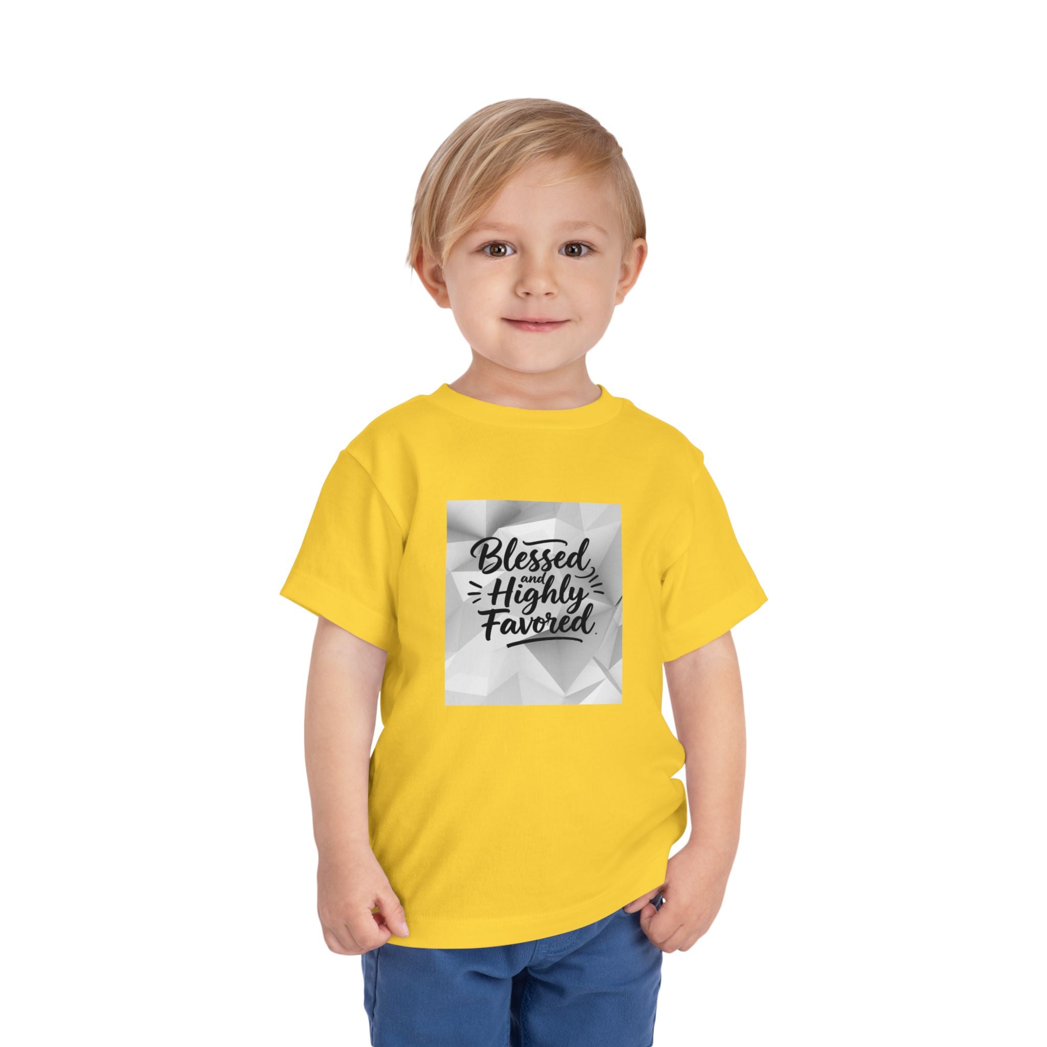 Blessed and Highly Favored Toddler Tee