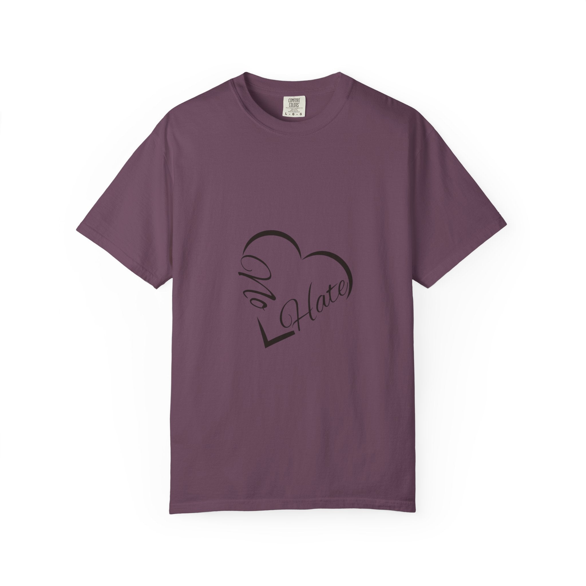 No Hate Heart T-Shirt — Anti-Hate Graphic Tee