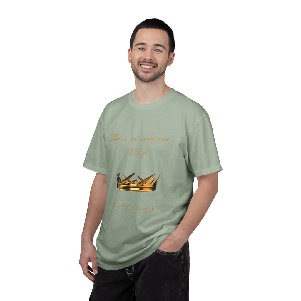 King Crown Graphic T-Shirt — "There is only one King" Casual Streetwear