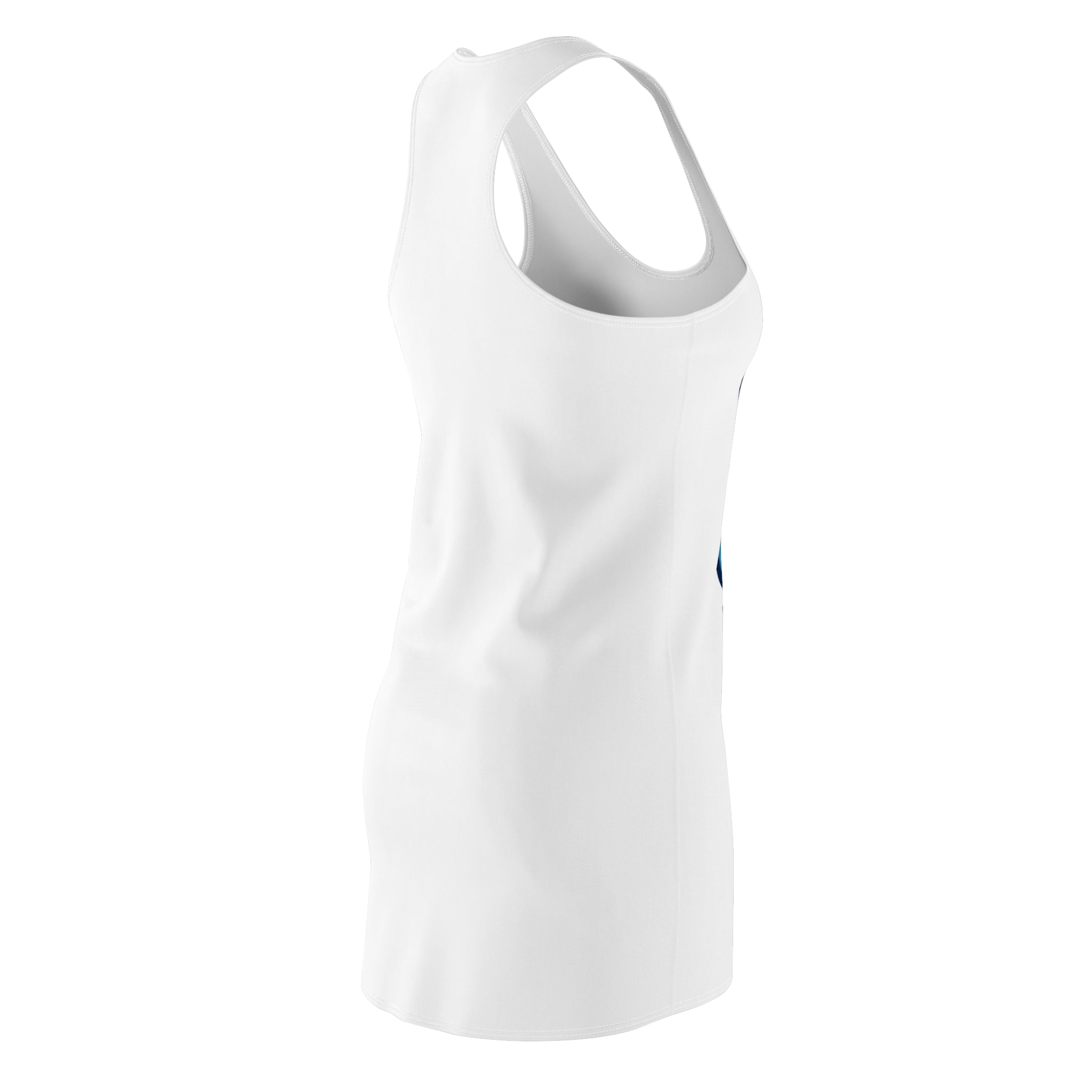 Racerback Dress — "Stop Hate and Racism" Graffiti Statement Dress