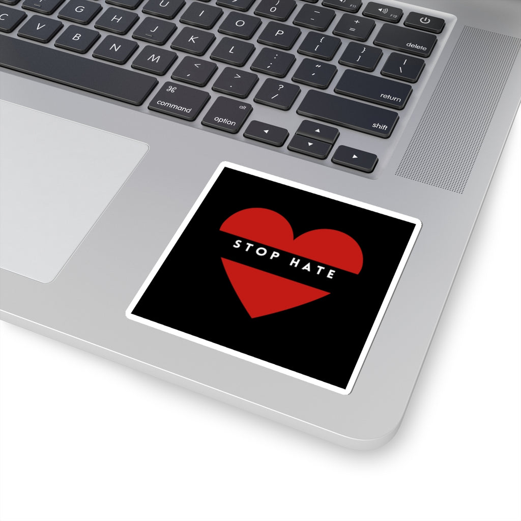 Stop Hate Heart Sticker