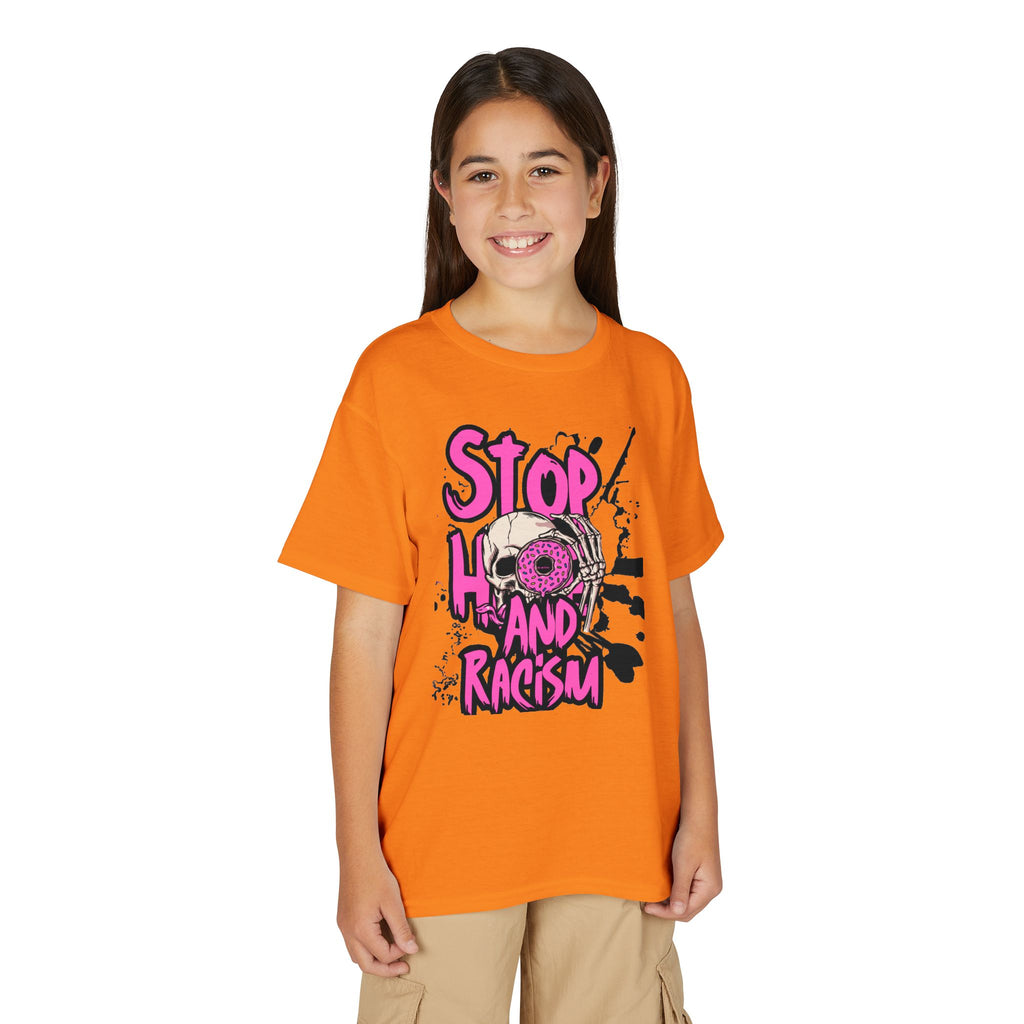 Stop Hate and Racism Youth T-Shirt