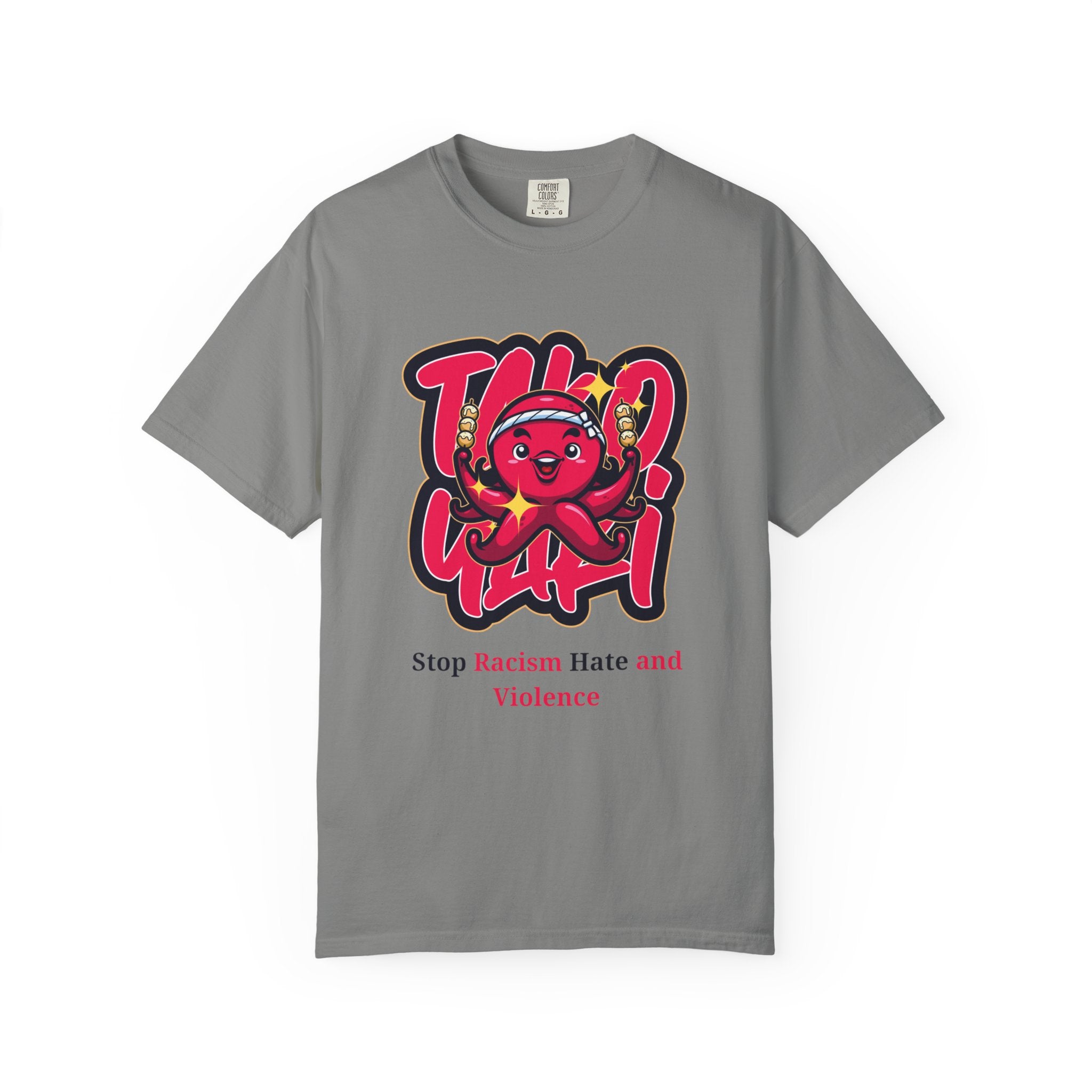 Stop Racism Octopus T-Shirt — Anti-Racism Message Tee