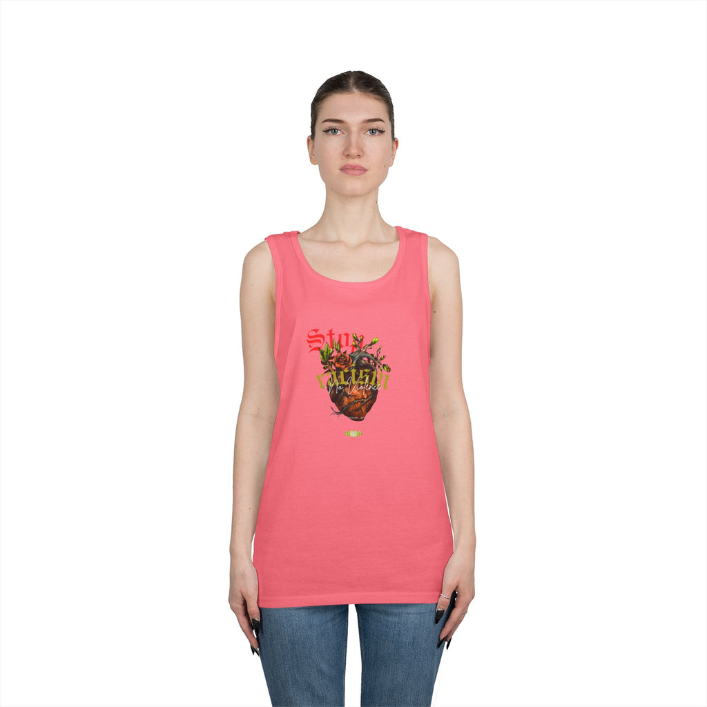 Sunlight Heart Graphic Tank Top
