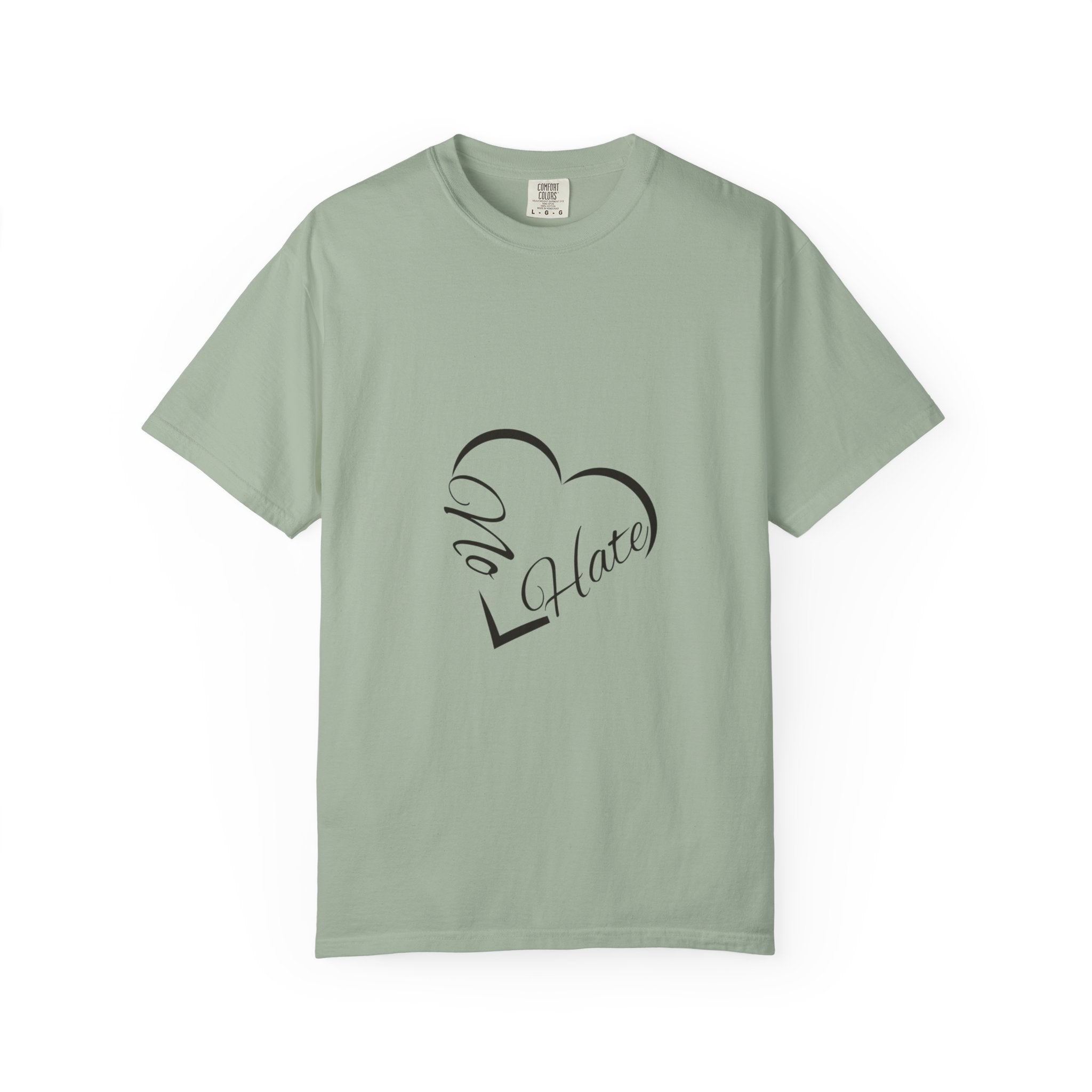 No Hate Heart T-Shirt — Anti-Hate Graphic Tee