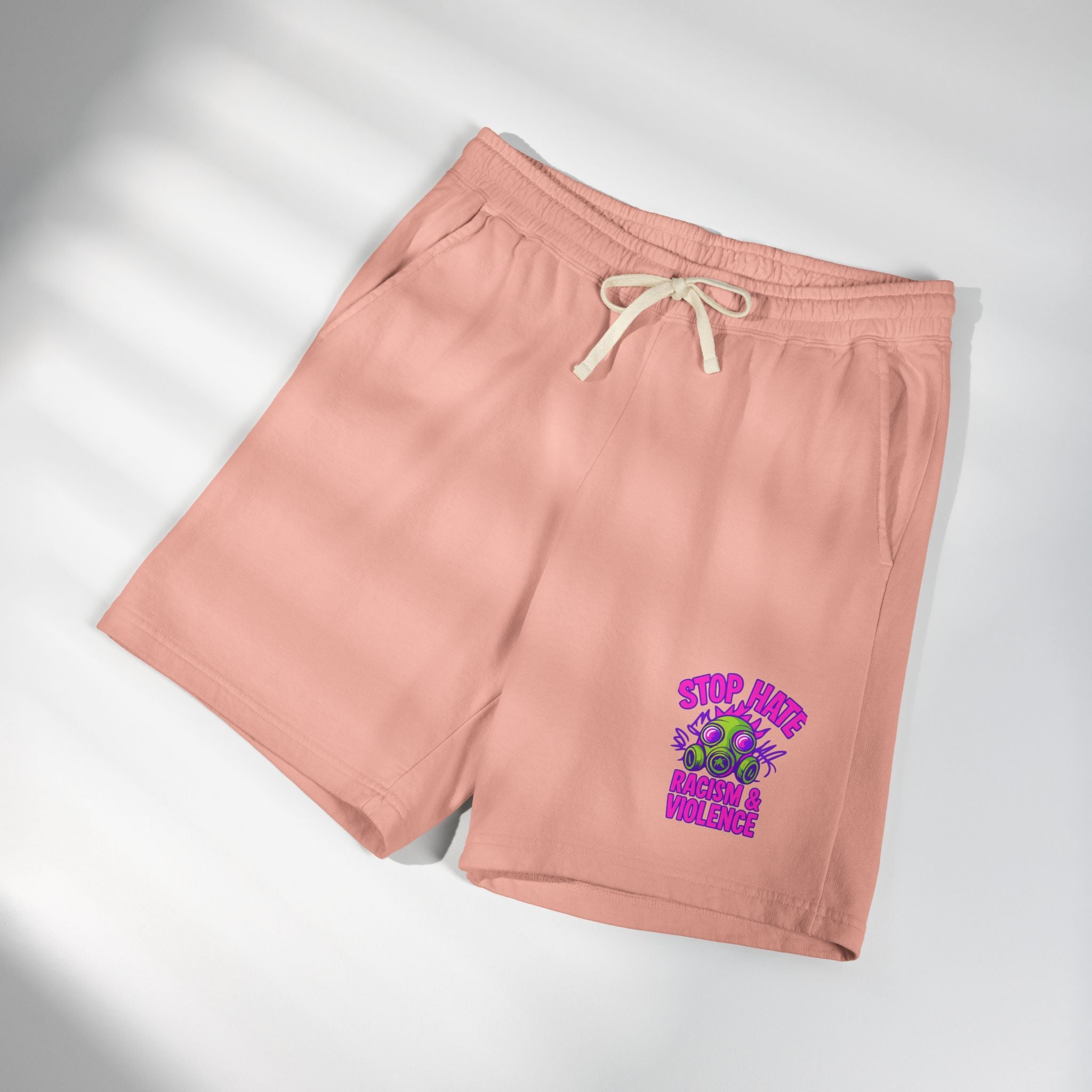 Lightweight Fleece Sweat Shorts — "Step Back Into Your Era" Retro Graphic