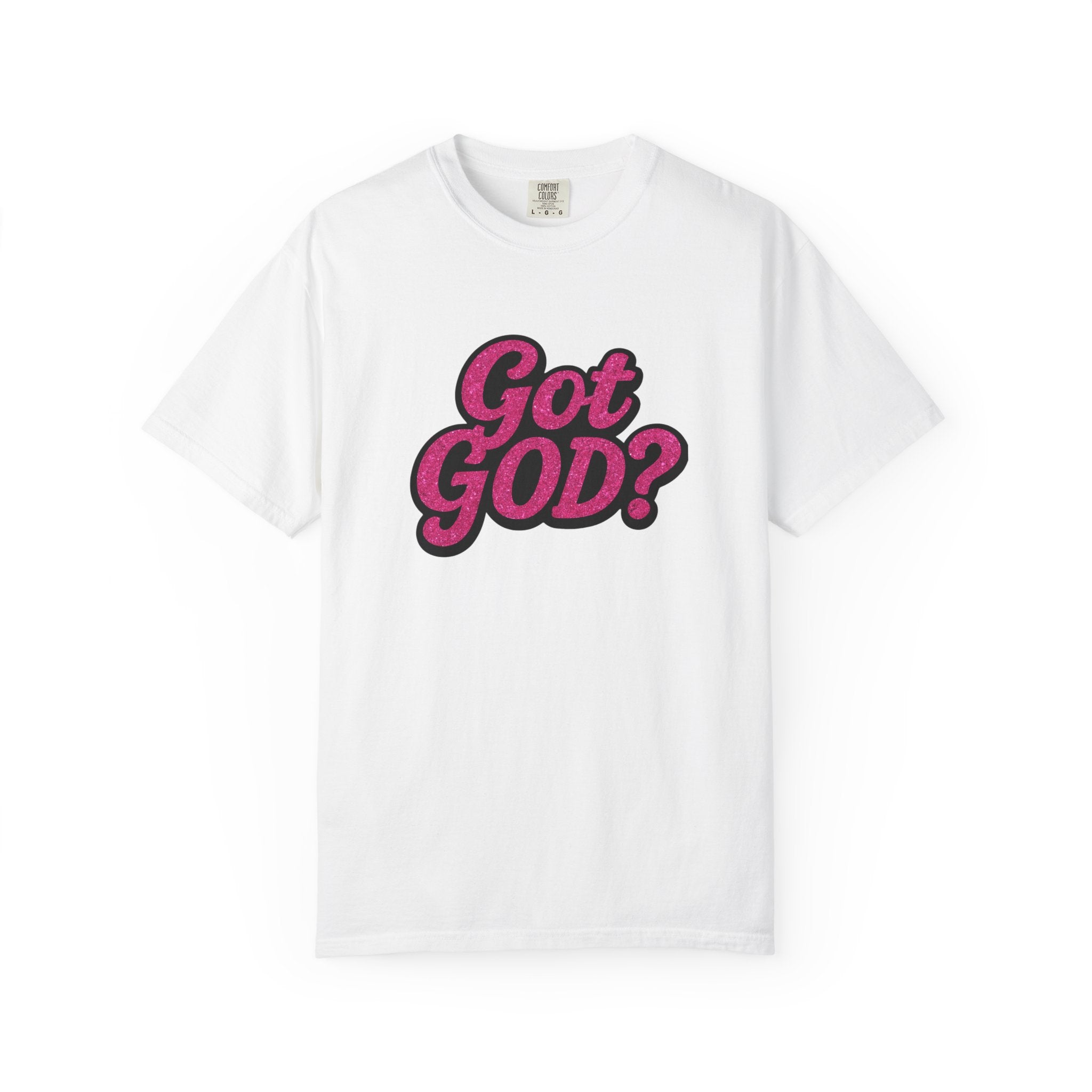 Got God? T-Shirt — Retro Bubble Letter Faith Tee
