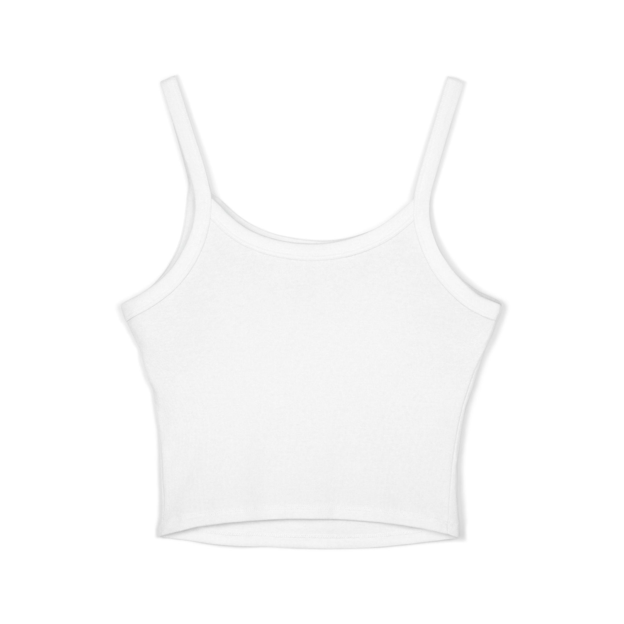 Lion "Stop Hate" Crop Tank Top — Anti-Racism Statement Spaghetti Strap