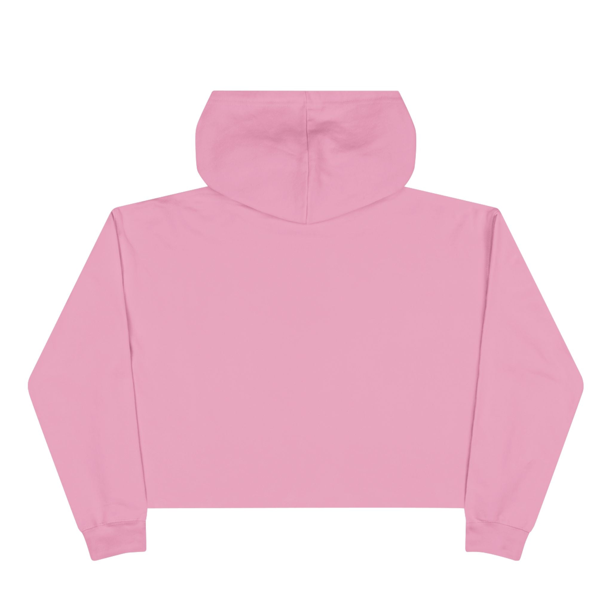 Stop Hate Not Racism Crop Hoodie — Colorful Anti-Racism Statement Sweatshirt