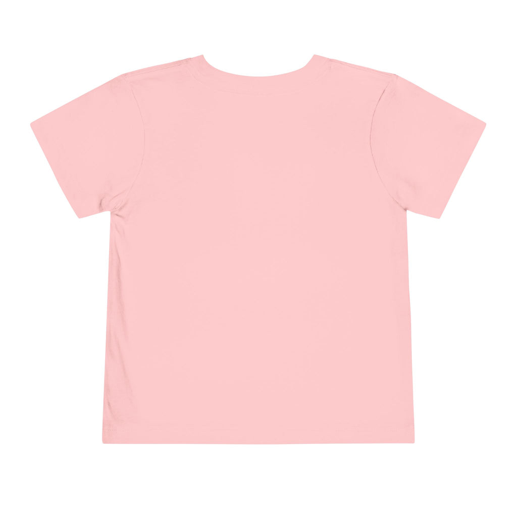 Toddler Tee — Pink Gift Strawberry Graphic "Stop Rockin and Rollin"