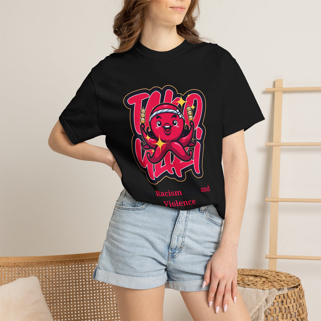 Stop Racism Octopus T-Shirt — Anti-Racism Message Tee