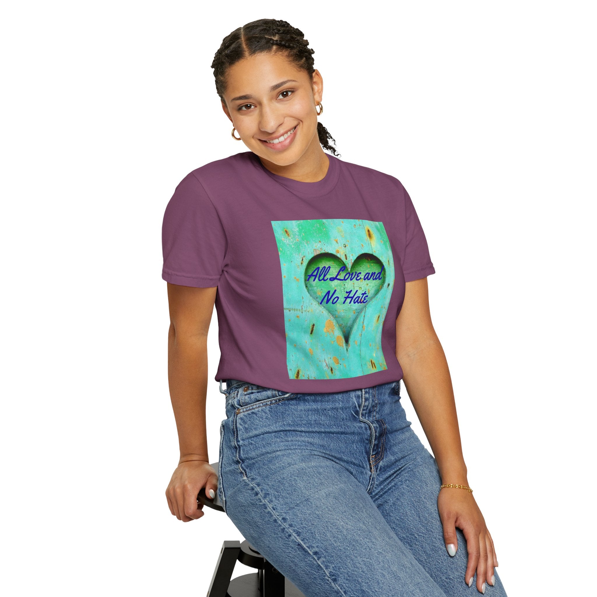 All Love and No Hate Heart T-Shirt